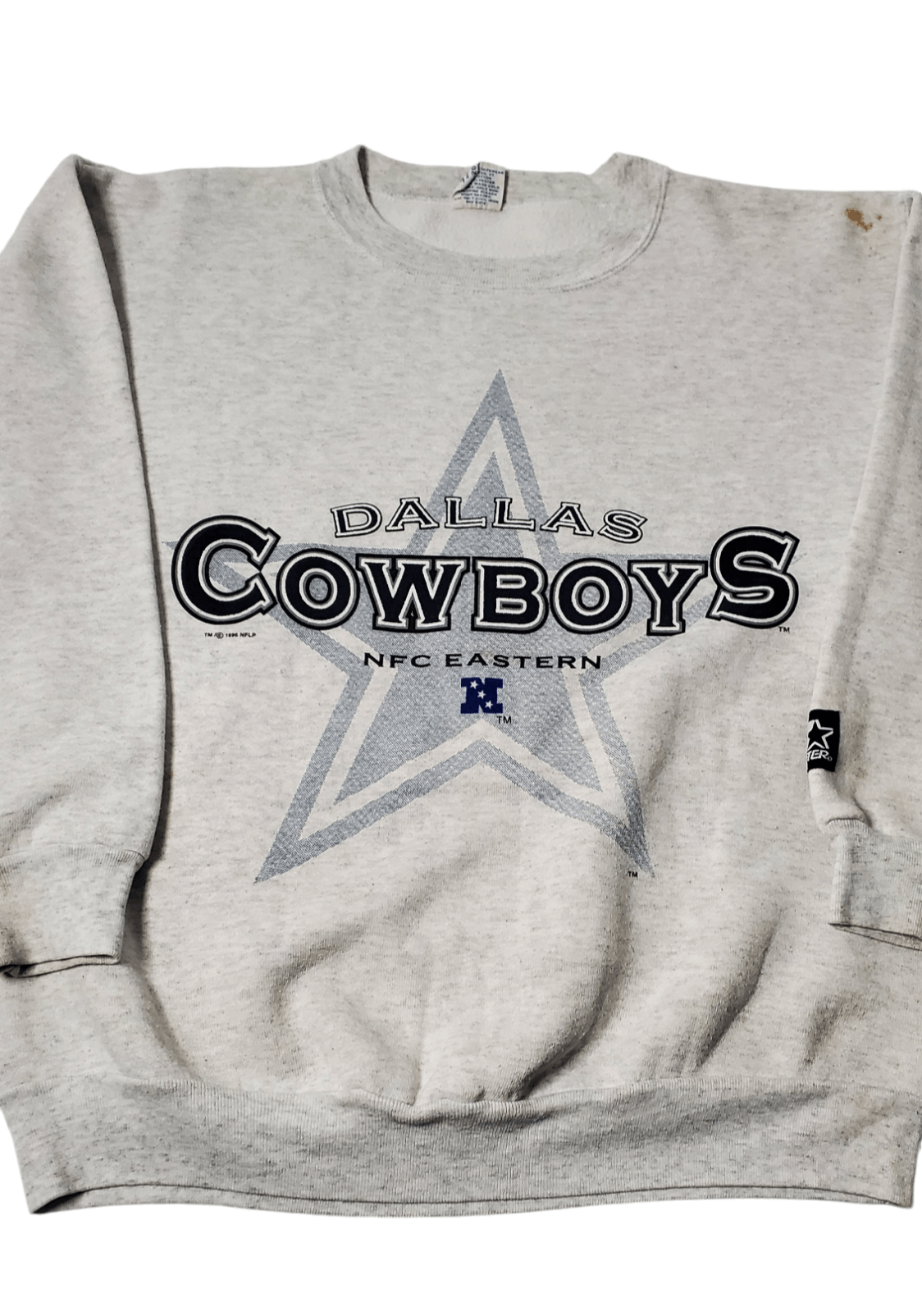 NFL × Vintage 1996 Dallas Cowboys NFC Eastern Sweatshirt *YOUTH* Size US S / EU 44-46 / 1 - 2 Thumbnail