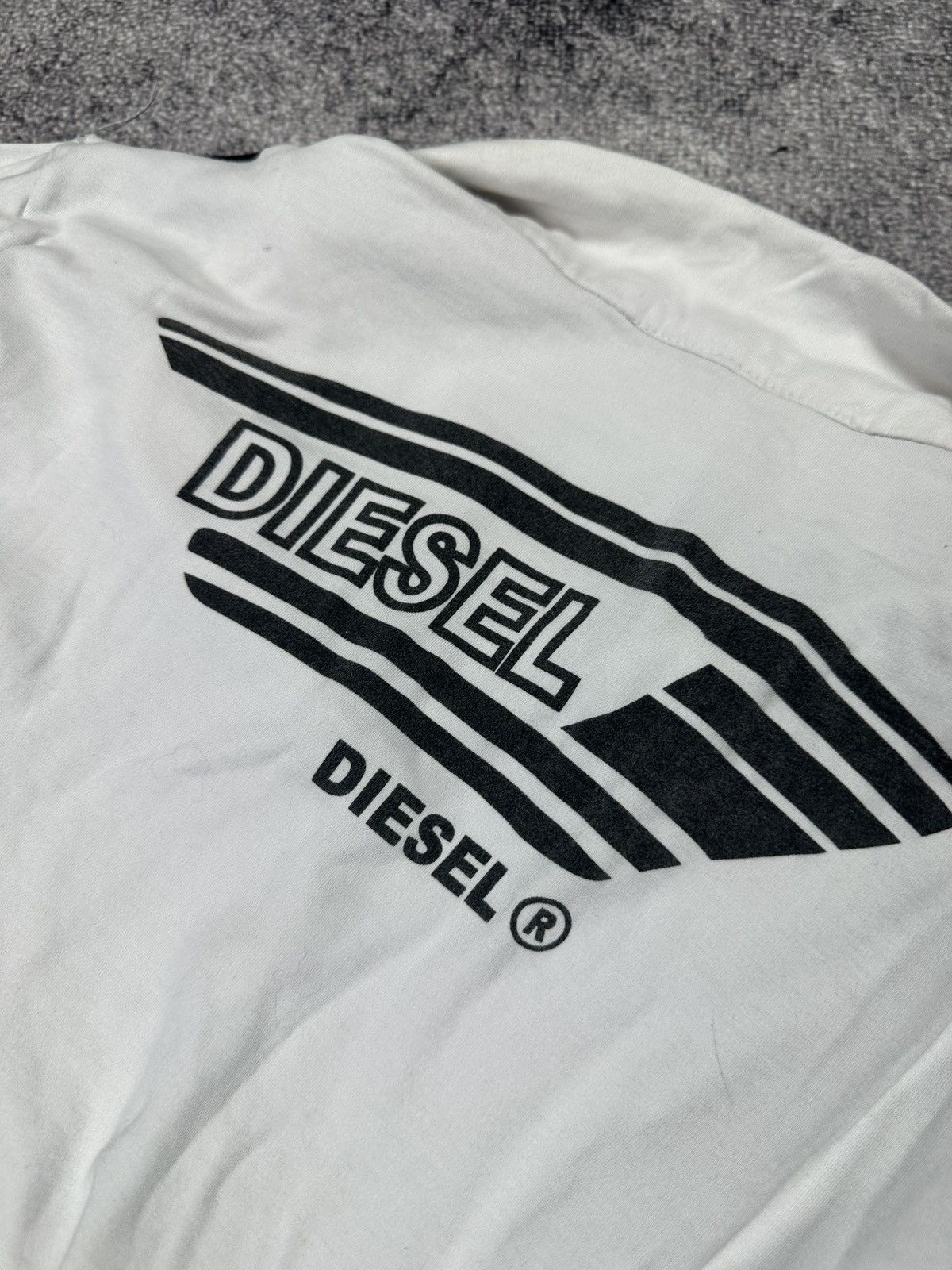 Diesel Y2K Vintage Diesel Logo Long Polos Avant Garde Style Opium Size US M / EU 48-50 / 2 - 5 Thumbnail