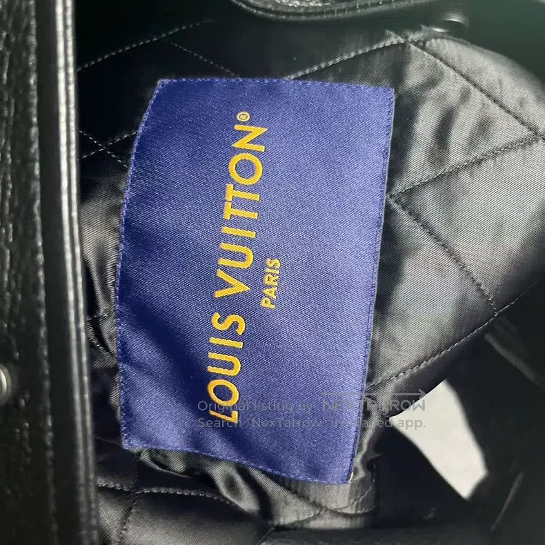 Louis Vuitton Louis Vuitton Long black monogrammed floral jacquard leath Size US M / EU 48-50 / 2 - 2 Thumbnail