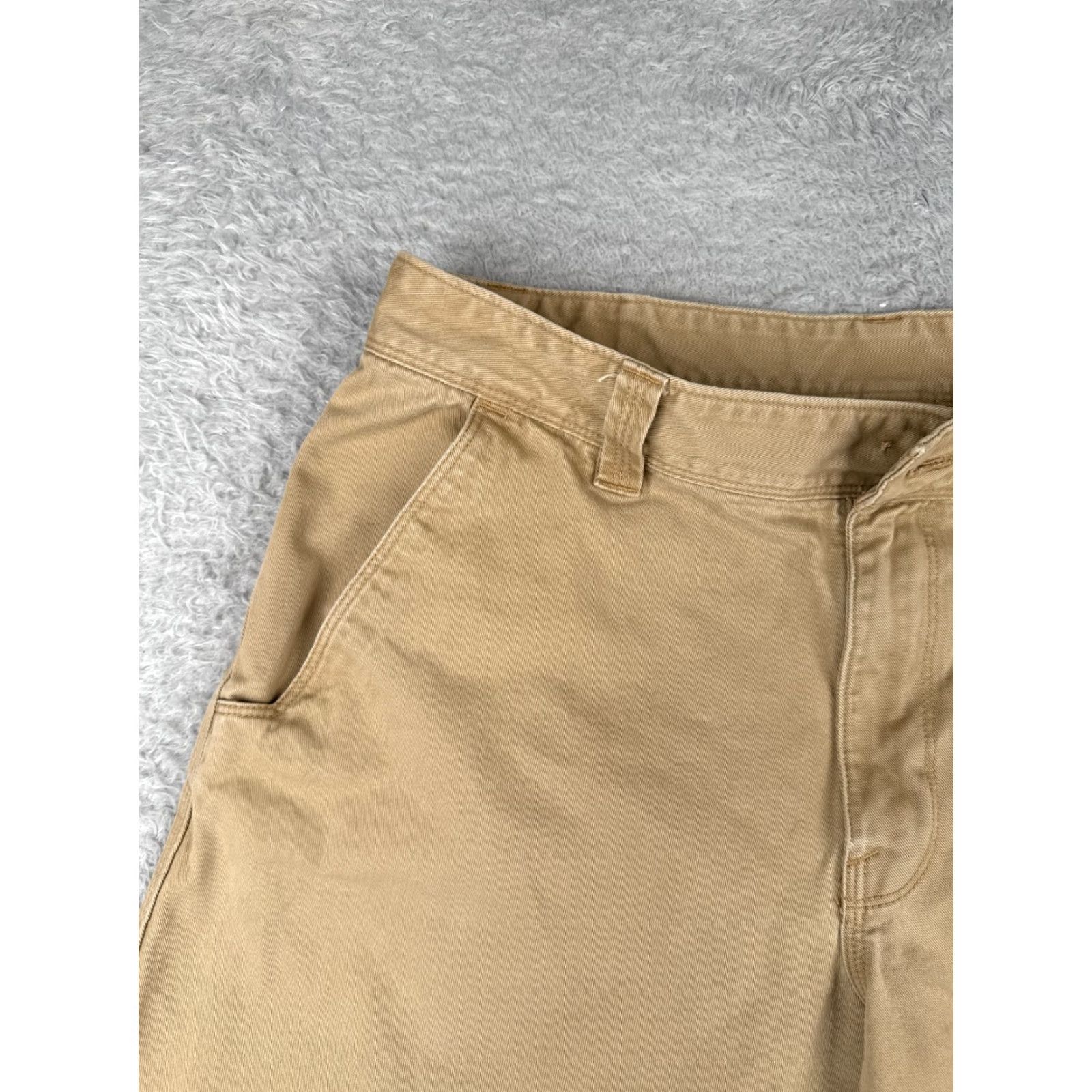 The North Face VINTAGE The North Face Shorts Men’s Beige 34 10" Chino Cotton Hemp Regular Waist 34 Inseam 10" Pockets Zip Beach Outdoor Mens Size US 34 / EU 50 - 4 Thumbnail