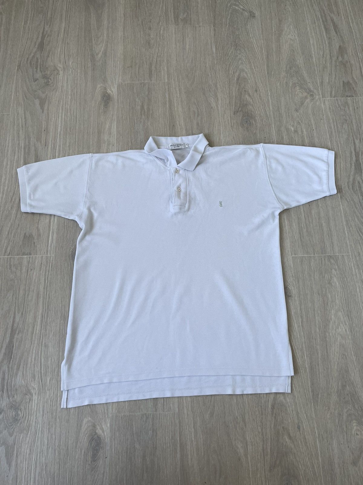Yves Saint Laurent Vintage YSL polo shirt Size US XL / EU 56 / 4 - 1 Thumbnail