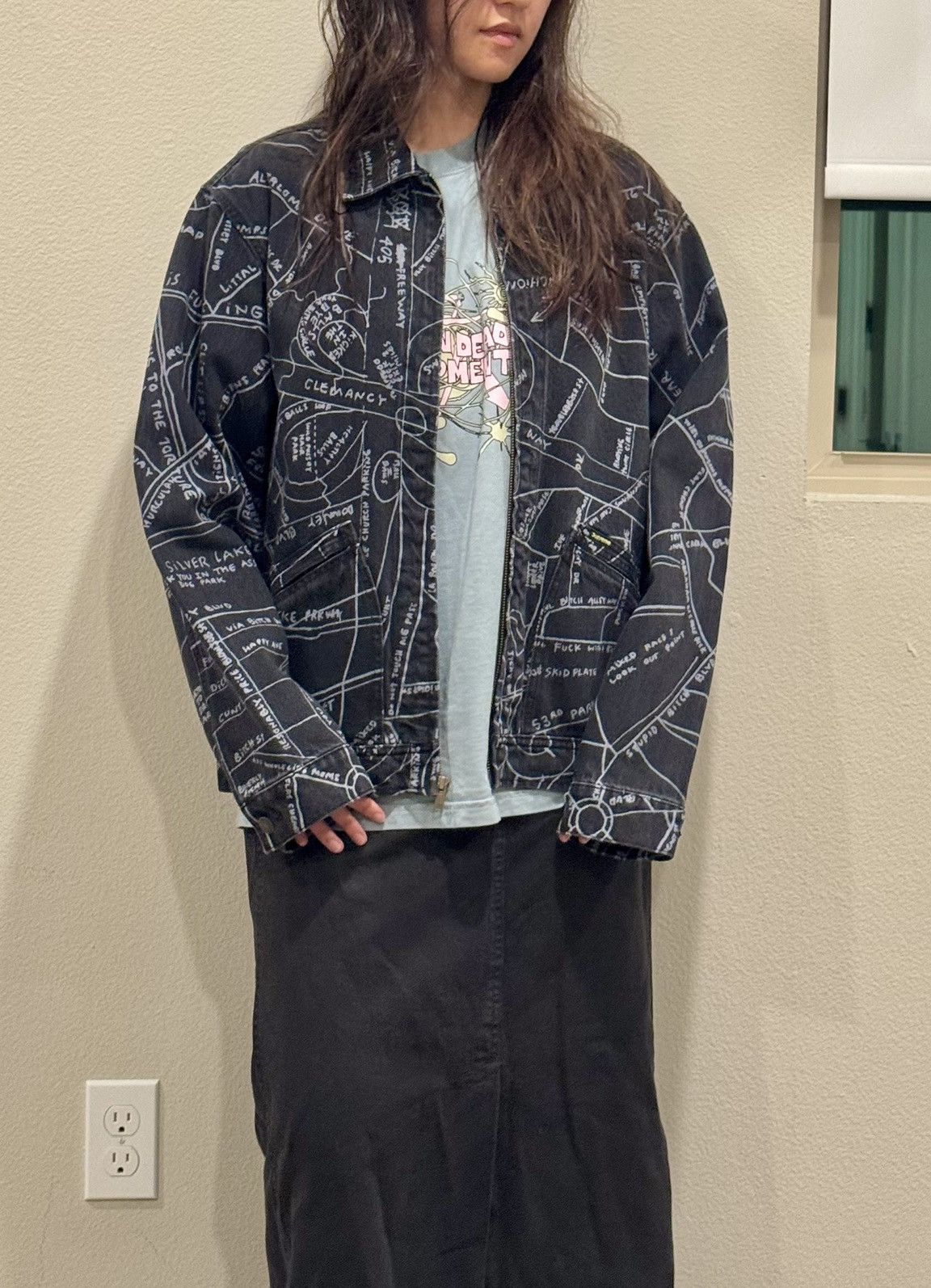 Supreme Gonz Map work jacket (SS19 mint)