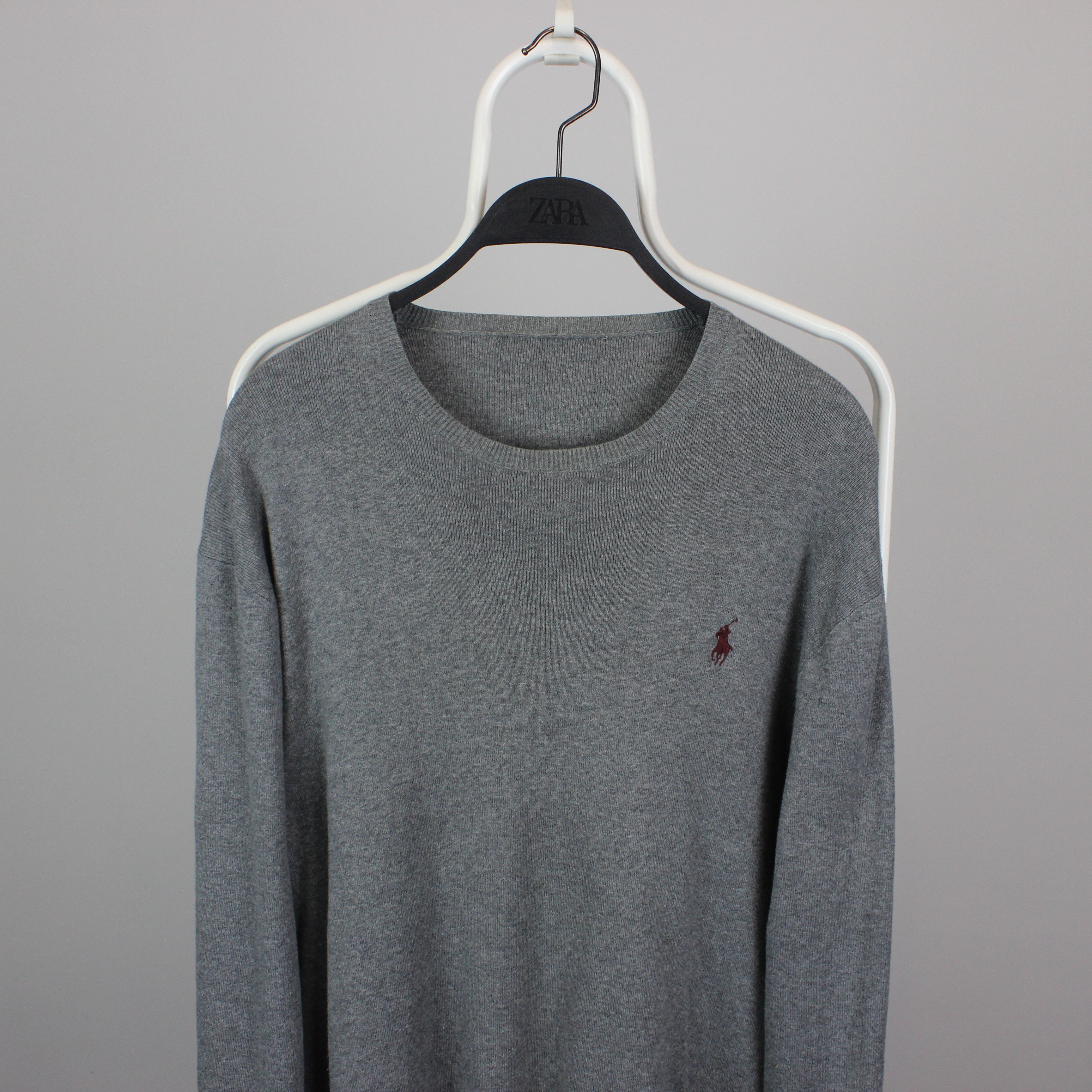 Polo Ralph Lauren PRL polo ralph lauren sweater gray cotton L XL Size US L / EU 52-54 / 3 - 2 Thumbnail
