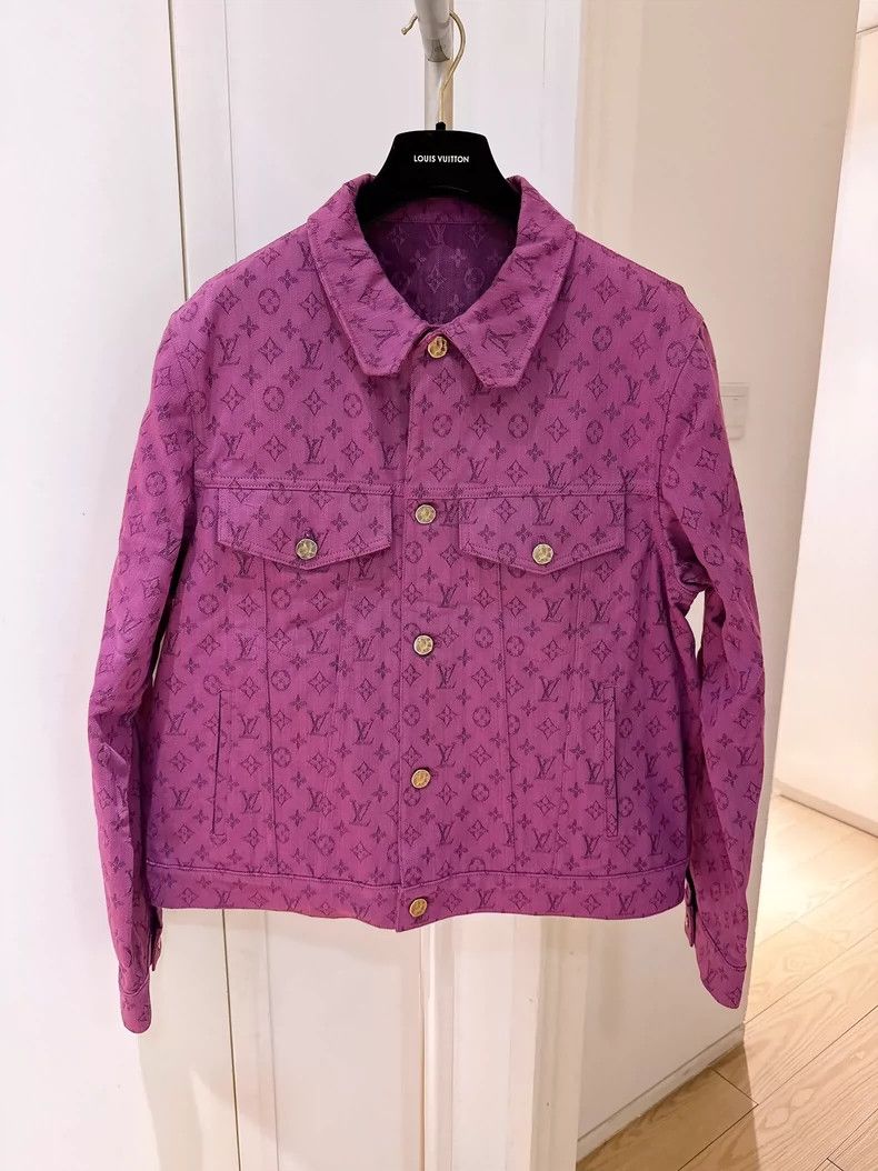 Louis Vuitton Louis Vuitton Old flower denim jacket 2503
