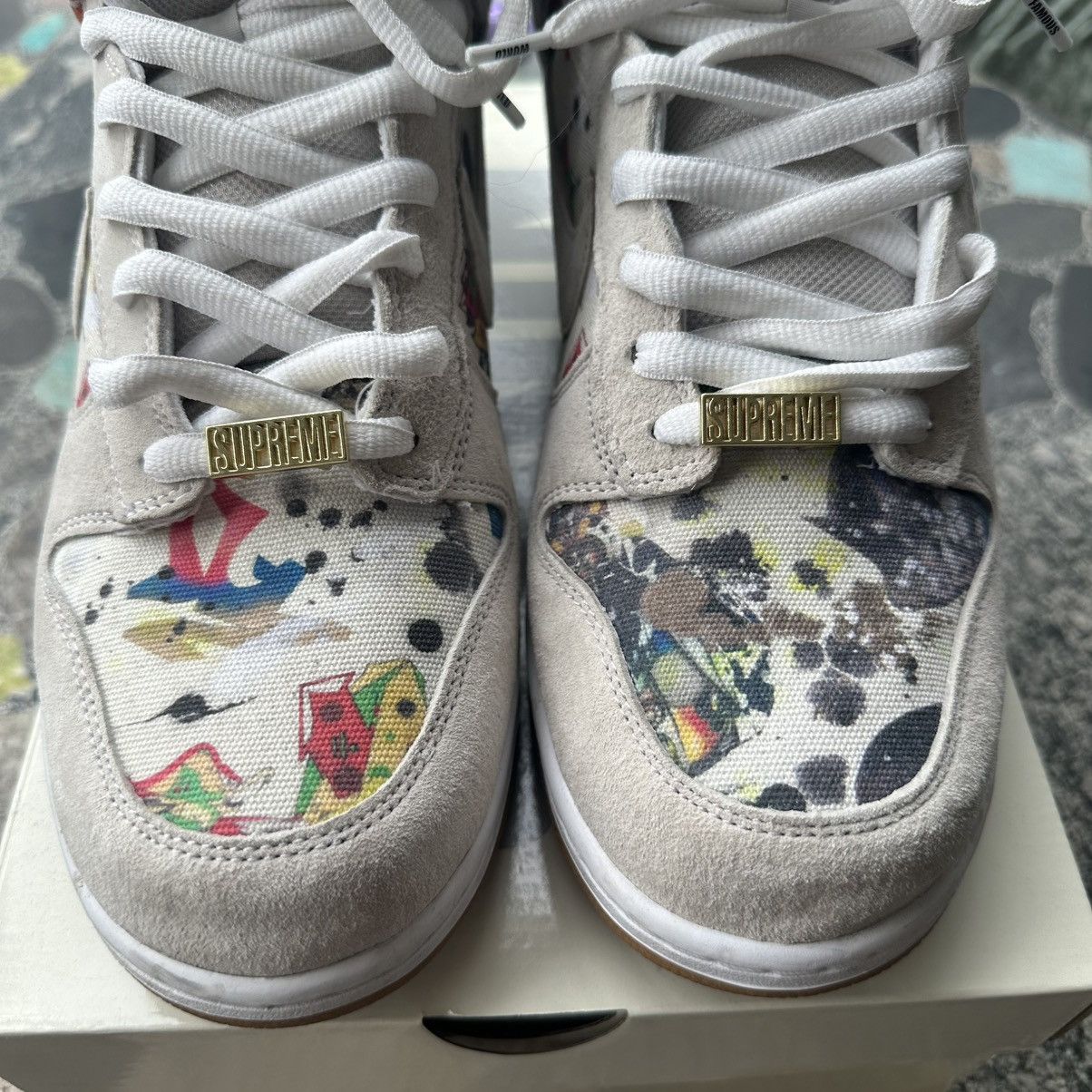 Supreme x Nike sb dunk rammellzee high