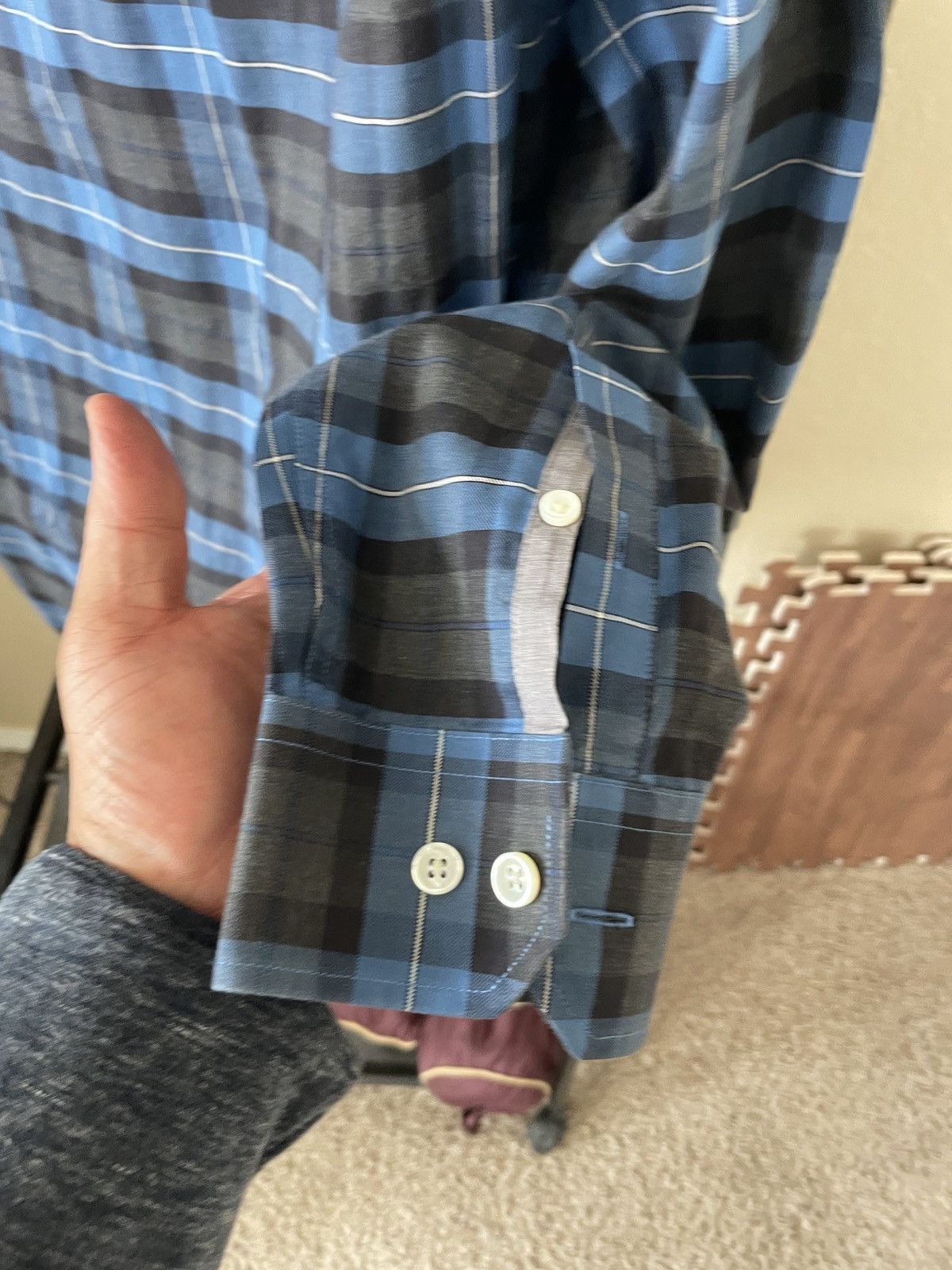 Todd Snyder Plaid Cotton Dress Shirt 16 32/33 Size US M / EU 48-50 / 2 - 7 Thumbnail