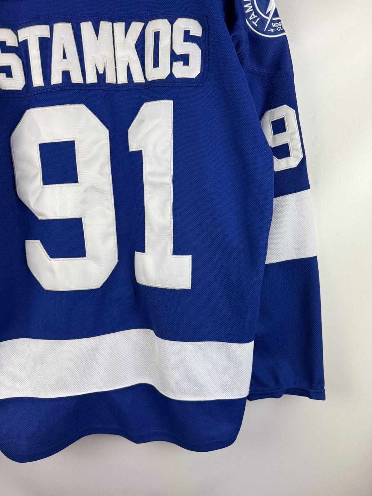Reebok Reebok Tampa Bay Lightning #91 Stamkos NHL Hockey Jersey Size US M / EU 48-50 / 2 - 19 Thumbnail