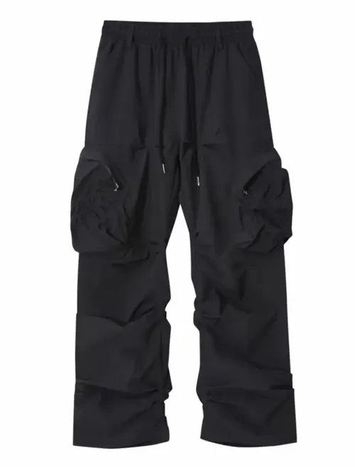 VIBE Utility grunge multi pocket nylon pants Size US 28 / EU 44 - 4 Thumbnail