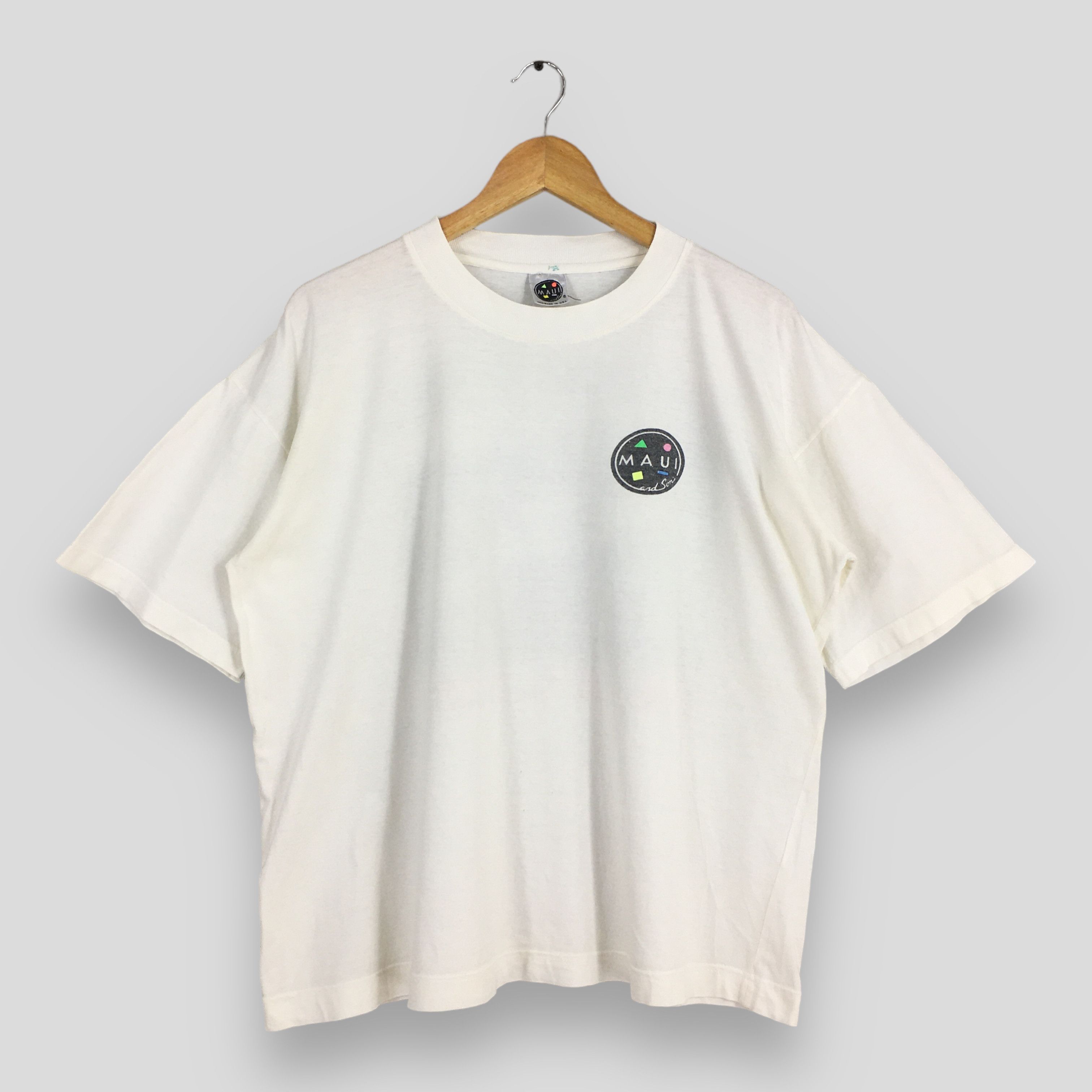 Maui and Sons × Vintage Vintage 90's Maui & Sons Beach Wear Surfing T shirt XLarge Size US XL / EU 56 / 4 - 3 Thumbnail