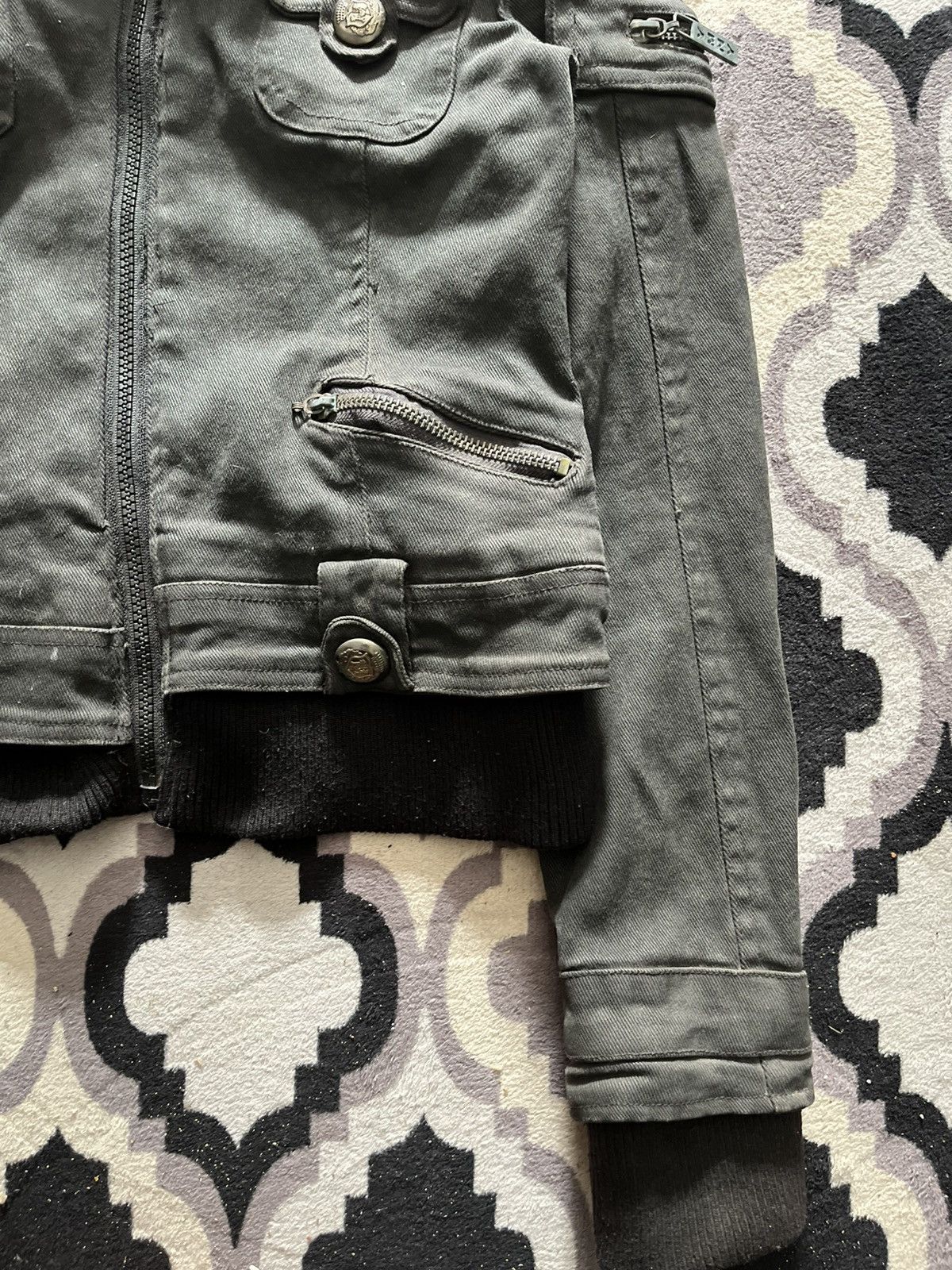 Isamu Katayama Backlash Vintage neb girl waxed jacket Size US M / EU 48-50 / 2 - 4 Thumbnail