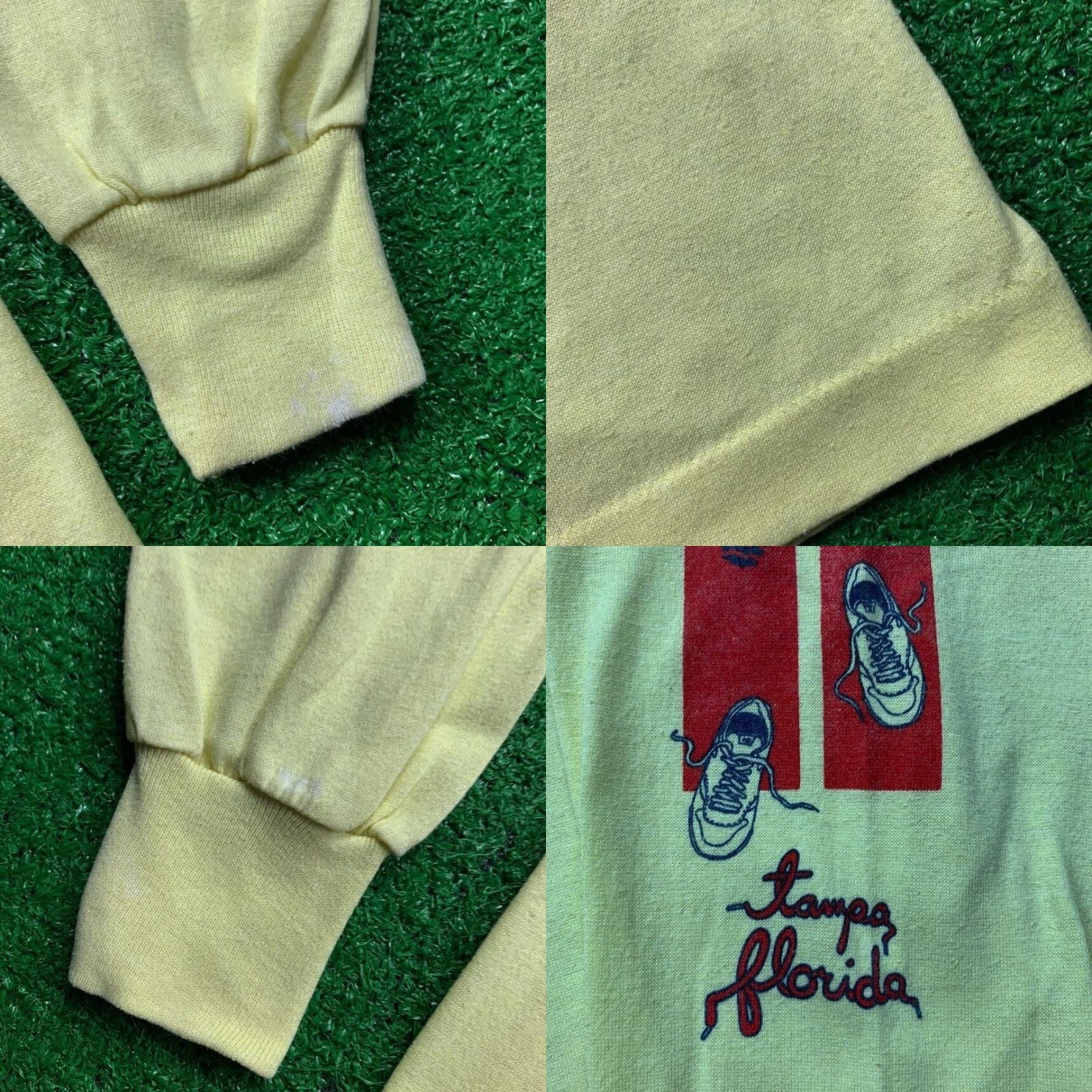 Nike VINTAGE Nike T Shirt USA Rare Florida Ross Geisha Gasparilla Running Long Sleeve Size US XL / EU 56 / 4 - 8 Thumbnail