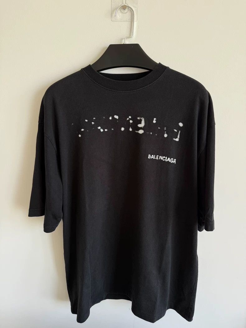 Balenciaga Balenciaga Short sleeve back logo Size US S / EU 44-46 / 1 - 1 Thumbnail