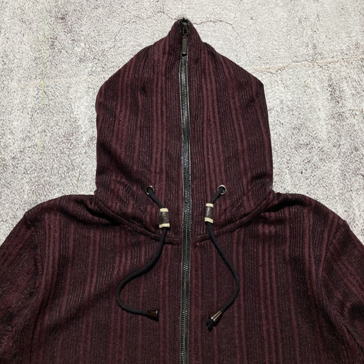 Japanese Brand 2000s Sterny Cord Full Zipper Hoodie Bape Style Red Maroon Size US M / EU 48-50 / 2 - 4 Thumbnail