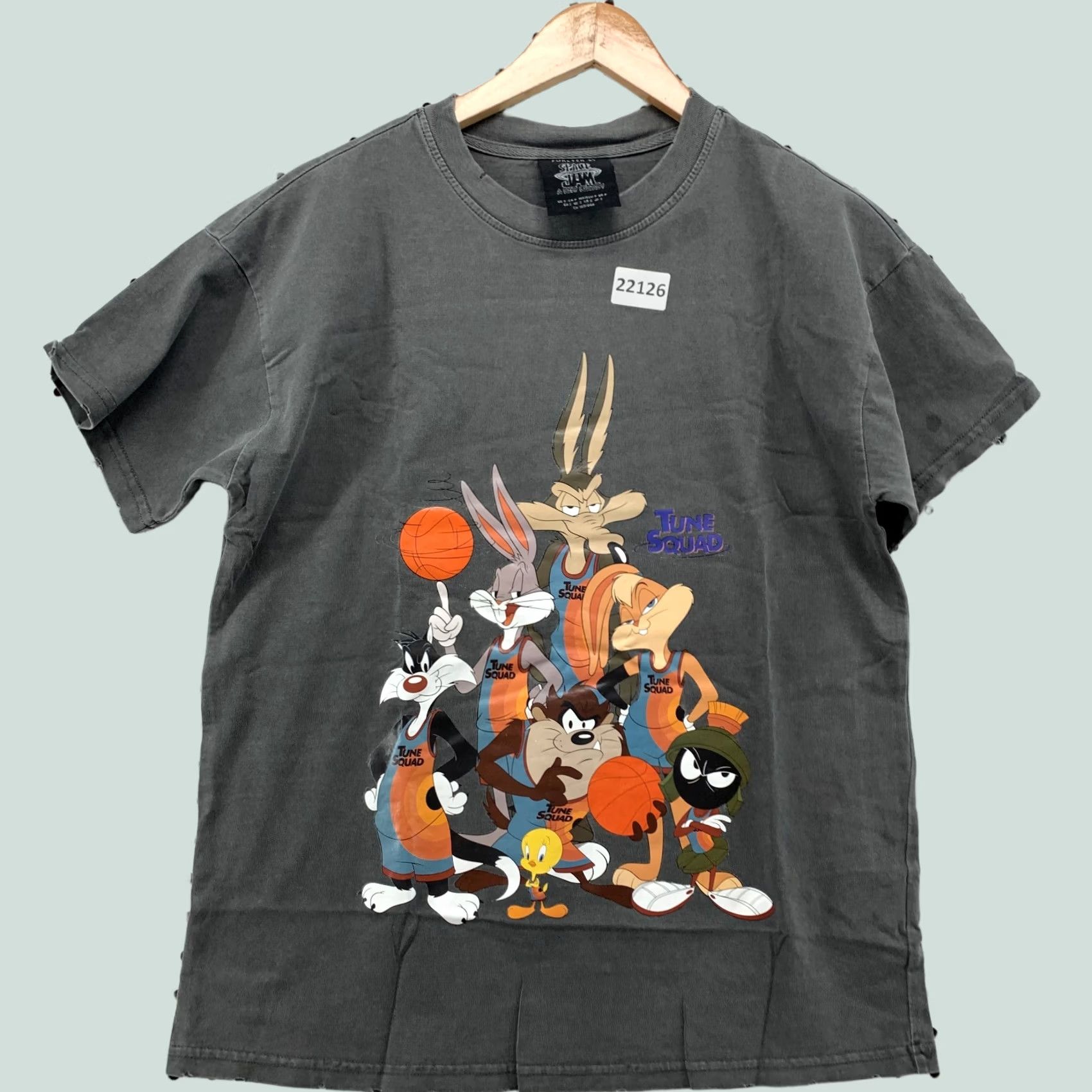 21 Men Space Jam A New Legacy Shirt Gray Forever 21 Mens Small TOON SQUAD 19.5x27 Size US S / EU 44-46 / 1 - 1 Thumbnail