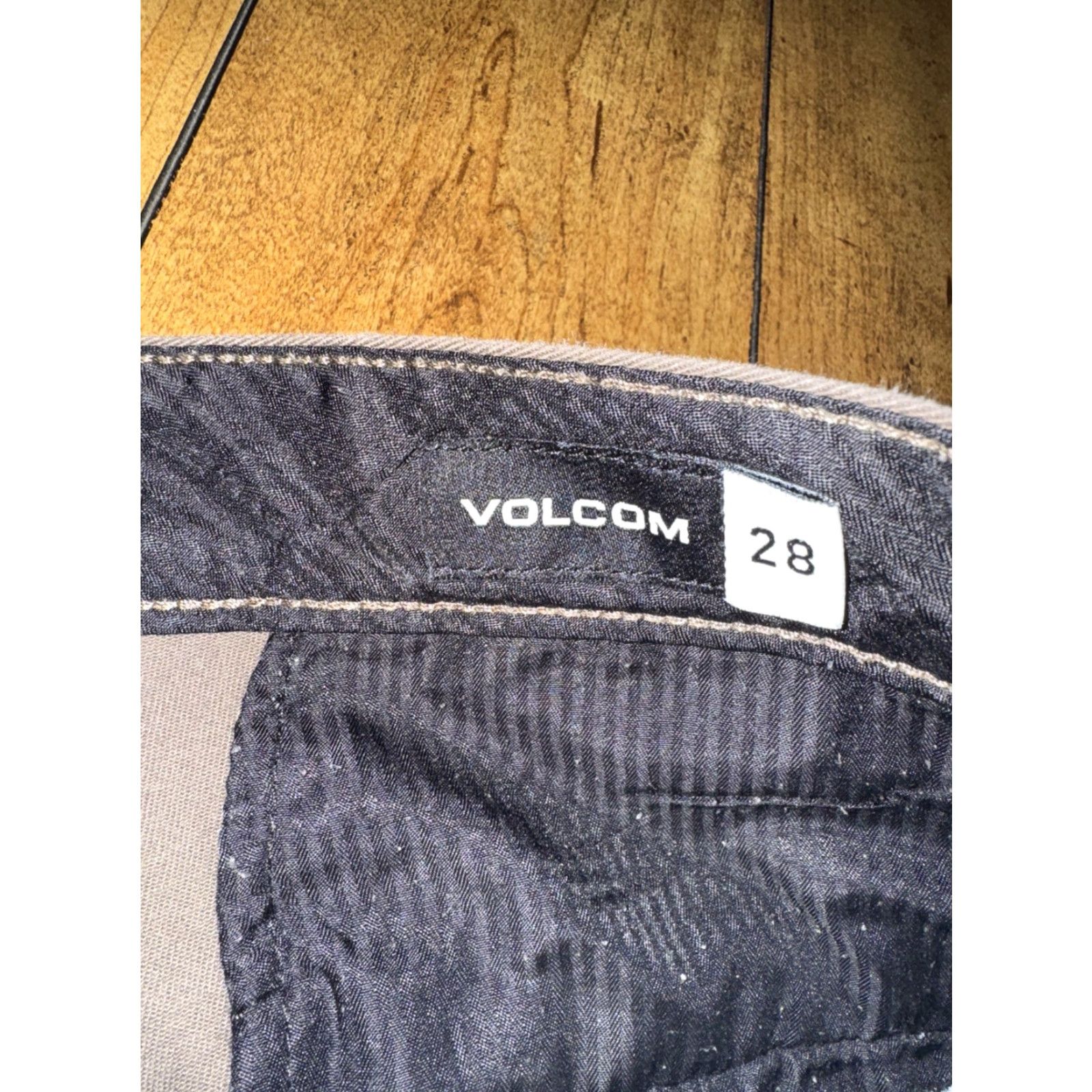 Volcom Volcom Men’s Chino Shorts Brown Size 28x12 Skate Surf Casual Pre-Owned Size US 28 / EU 44 - 4 Thumbnail