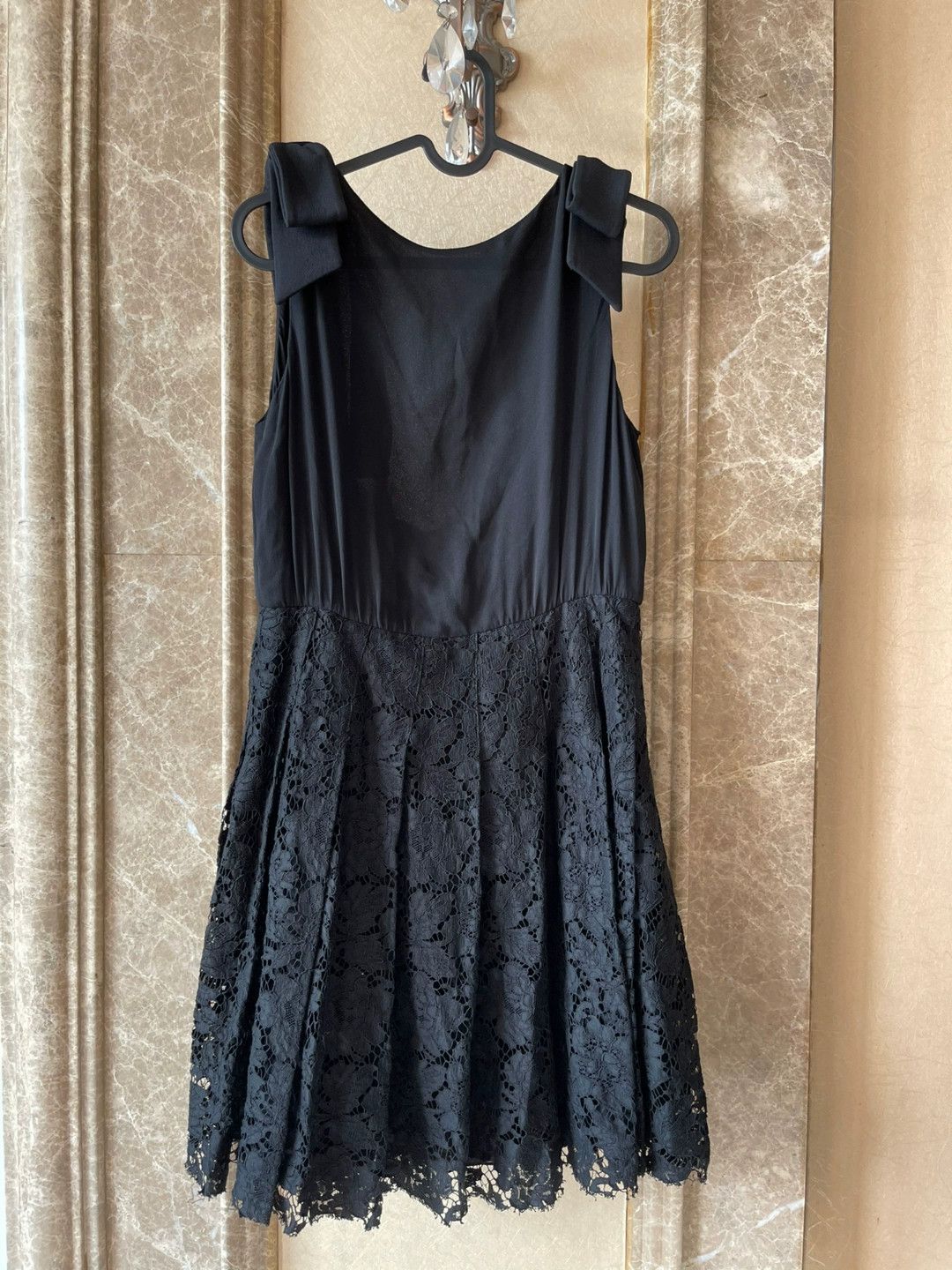 Valentino Black Sleeveless Dress - dmc