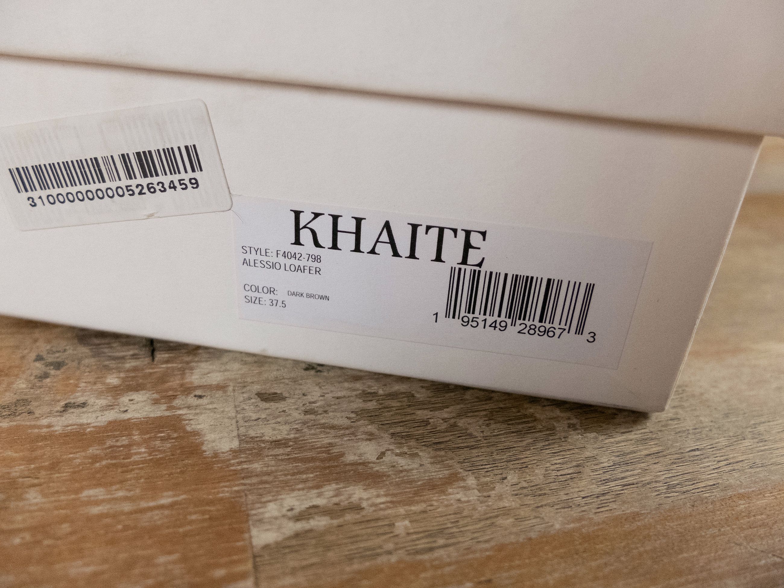 KHAITE KHAITE The Alessio brown leather loafers 7.5 37.5 Size US 7.5 / IT 37.5 - 12 Thumbnail