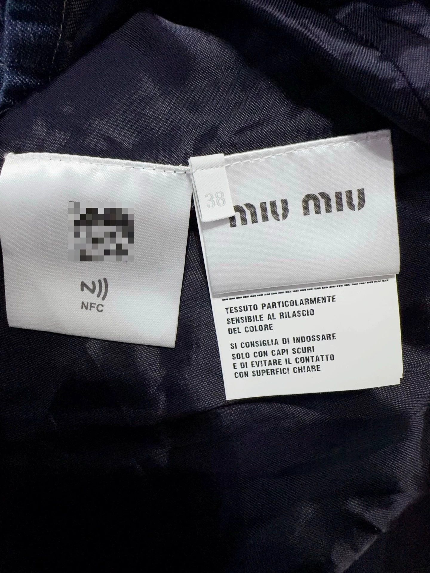 Miu Miu MIU MIU Denim Dress 38 (New With Tags) Size XS / US 0-2 / IT 36-38 - 6 Thumbnail
