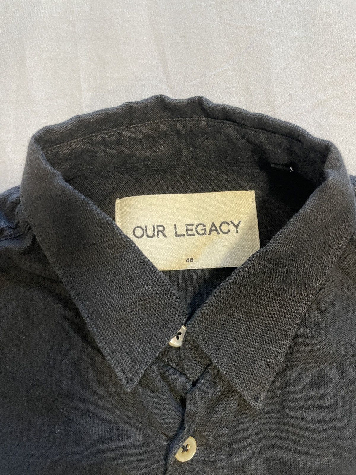 Our Legacy Our Legacy cotton linen shirt 48 Size US M / EU 48-50 / 2 - 3 Thumbnail