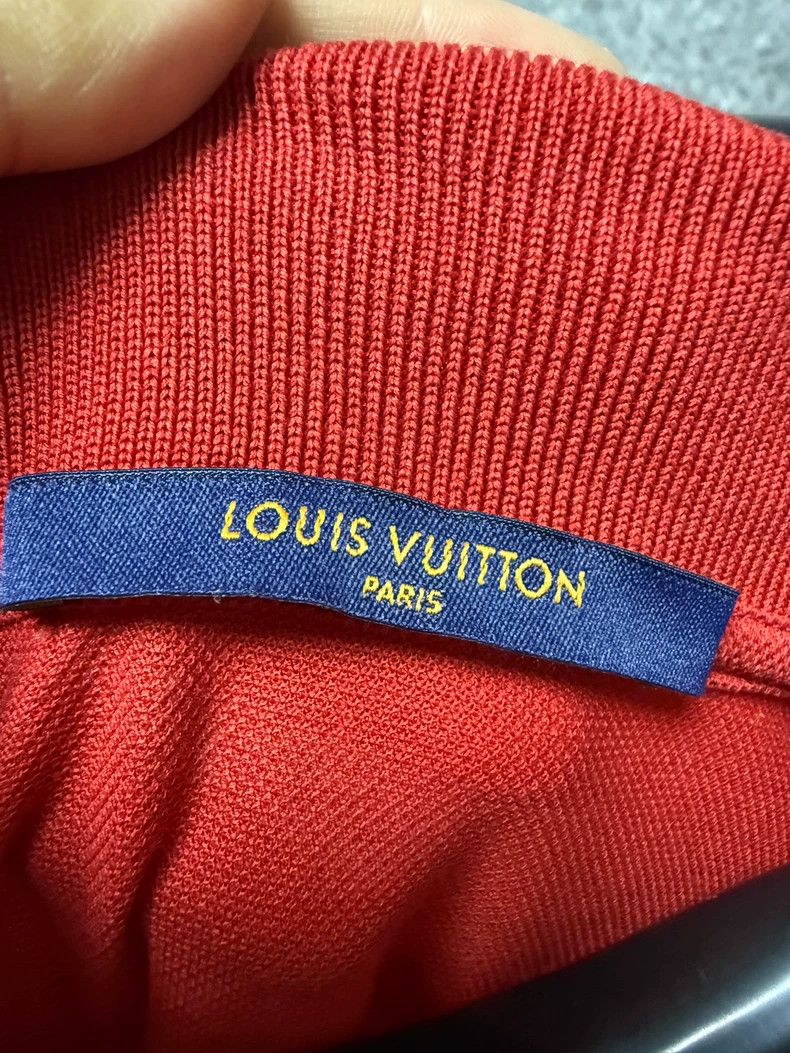 Louis Vuitton Louis Vuitton Red polo shirt Size US XL / EU 56 / 4 - 3 Thumbnail