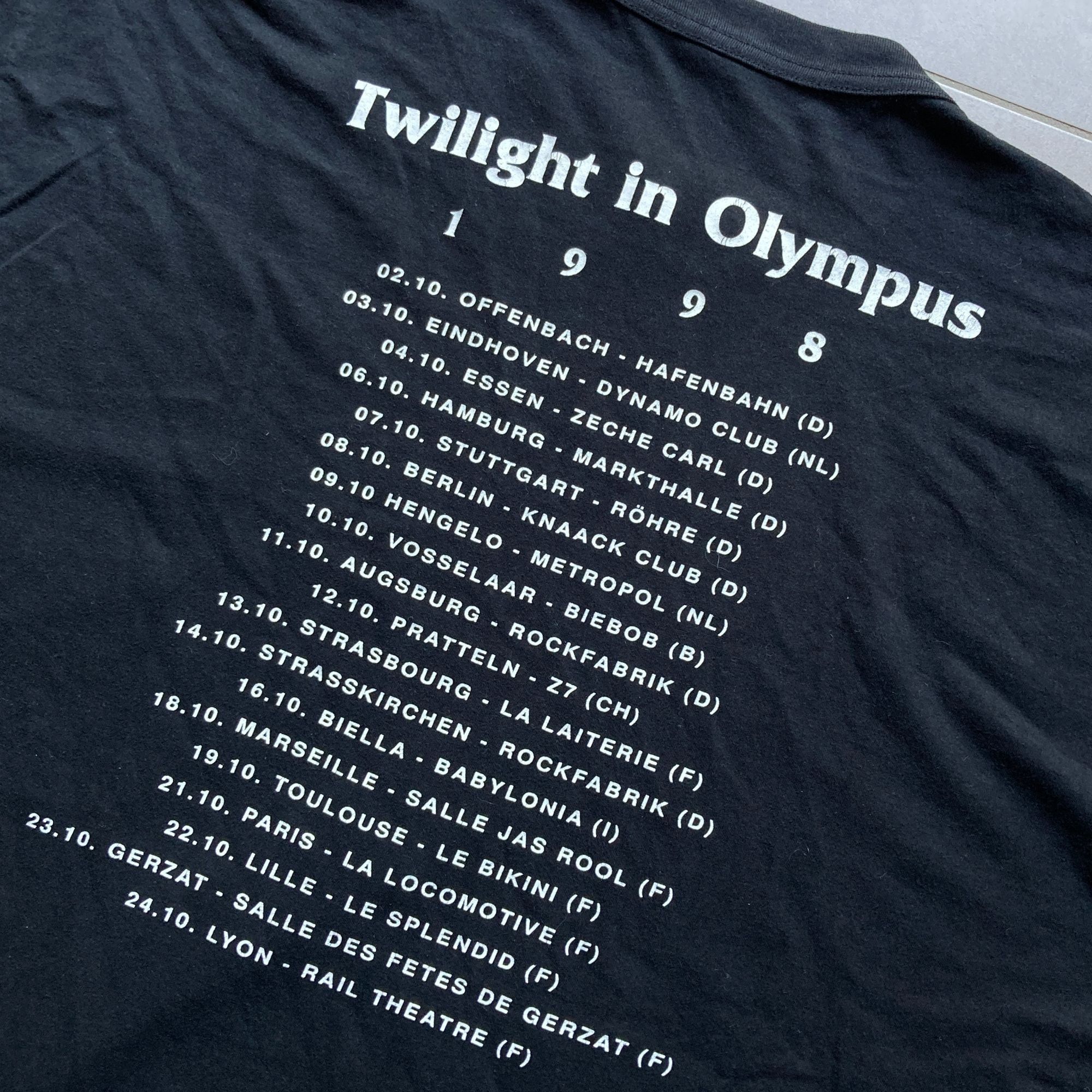 Other 1998 SYMPHONY X, TWILIGHT IN OLYMPUS TOUR, Original Concert Size US XL / EU 56 / 4 - 4 Thumbnail