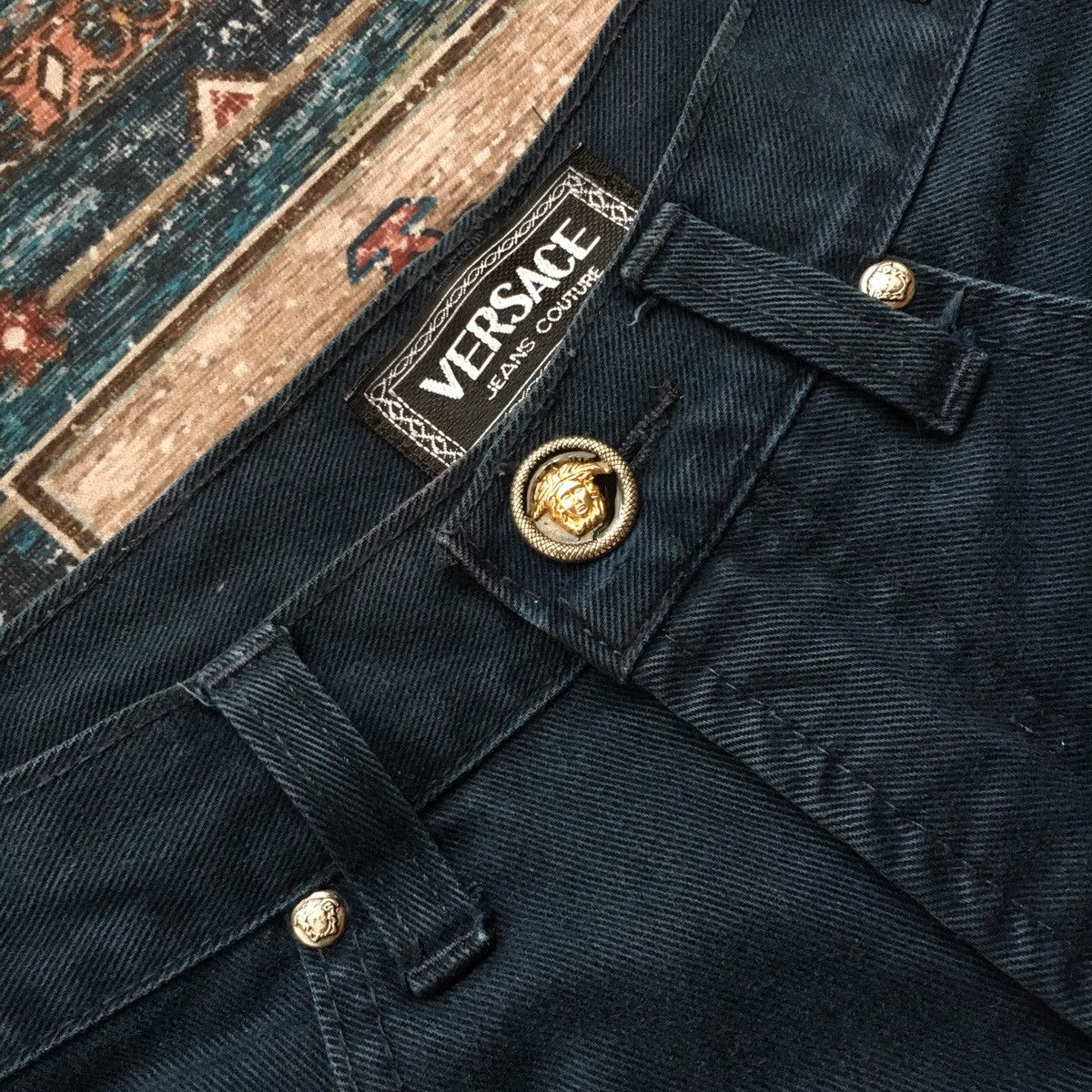 Versace × Versace Jeans Couture Vintage Versace jeans Couture pants Size US 32 / EU 48 - 6 Thumbnail