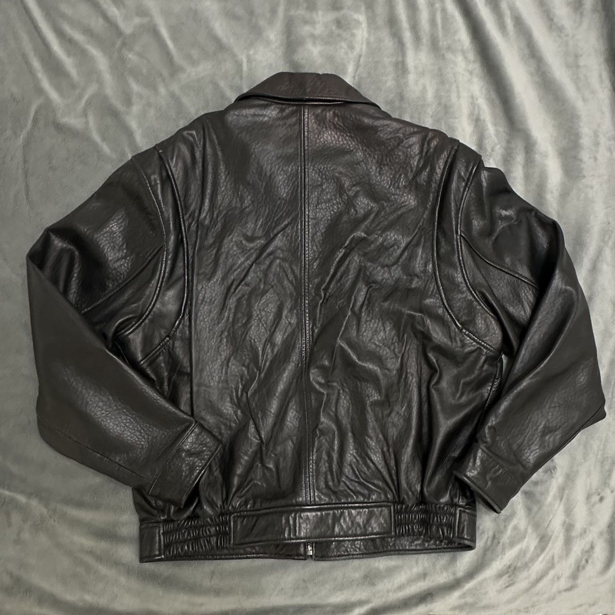 Roundtree & Yorke Roundtree & Yorke soft black leather jacket Size US L / EU 52-54 / 3 - 3 Thumbnail