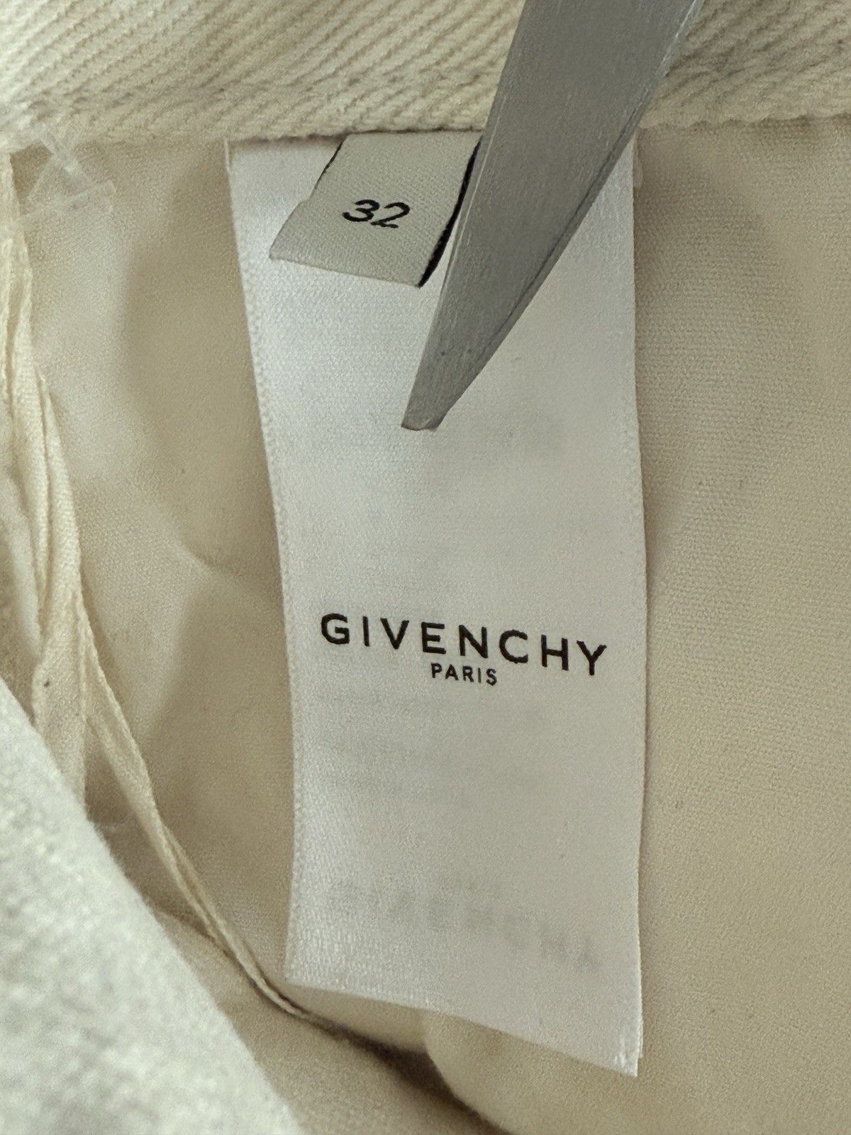 Givenchy Matthew Williams Crackled Painted Zip Jeans SS21 Limited Size US 32 / EU 48 - 12 Thumbnail