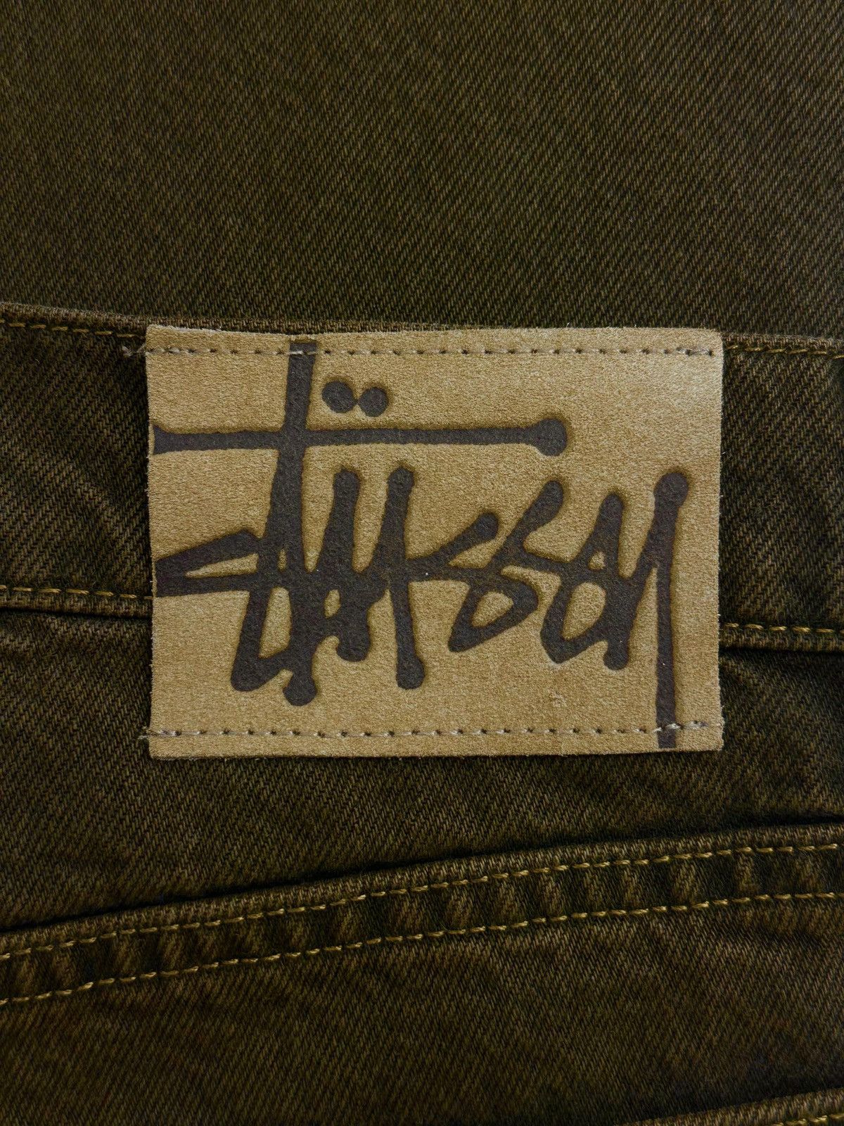 Stussy Stussy Big Ol Jean Mushroom Size US 28 / EU 44 - 4 Thumbnail