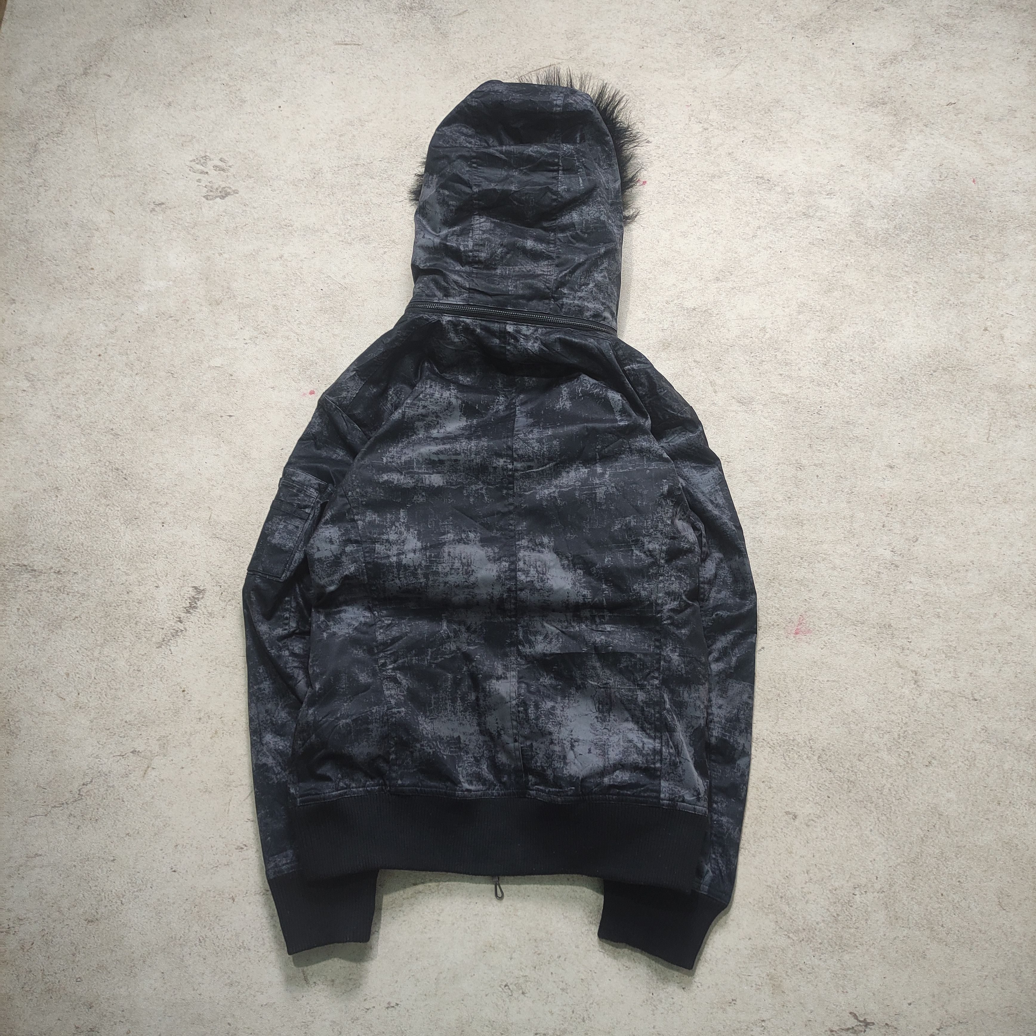 Shellac Semantic Design Fur Jacket 2000s