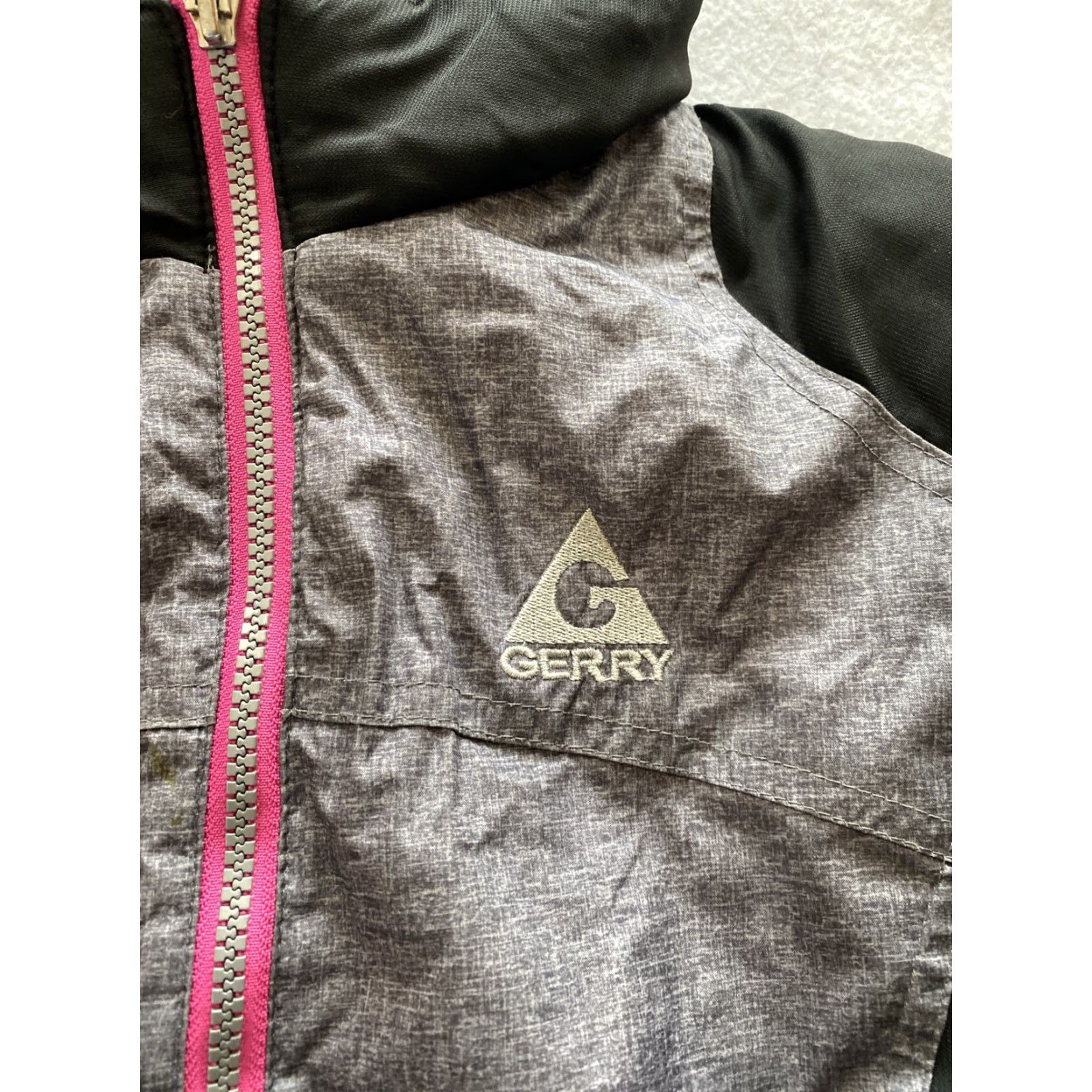Pinko Gerry Jacket Women’s M Pink Gray Hooded Long Sleeve Puffer Jacket Size M / US 6-8 / IT 42-44 - 2 Thumbnail