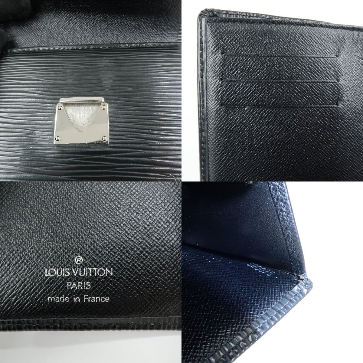 Louis Vuitton Louis Vuitton Epi Portefeuille Koala Compact Wallet Black Size ONE SIZE - 7 Thumbnail