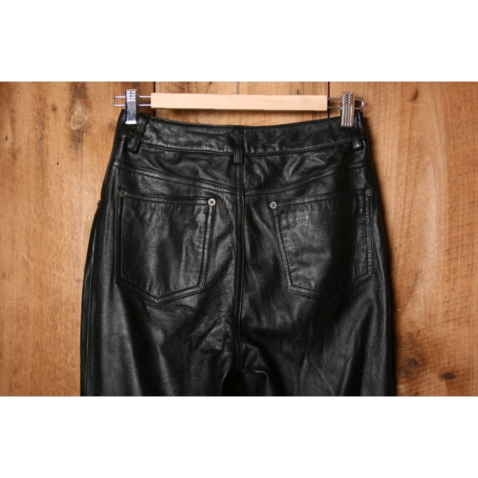 Vintage VINTAGE Wilsons Leather Pants Shirt? No, Pants. Size 27" / US 4 / IT 40 - 4 Thumbnail