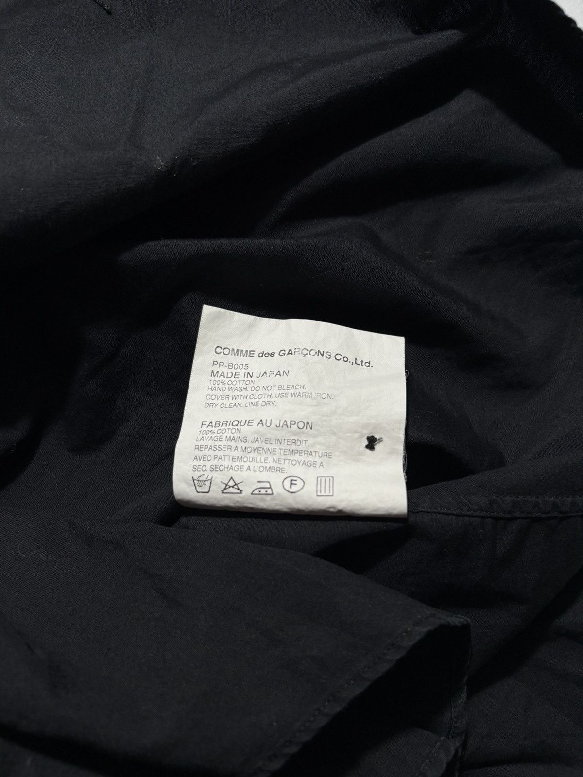 Comme des Garcons Homme Plus COMME DES GARCONS HOMME PLUS ASYMMETRIC BUTTON UP L/S Size US XS / EU 42 / 0 - 8 Thumbnail