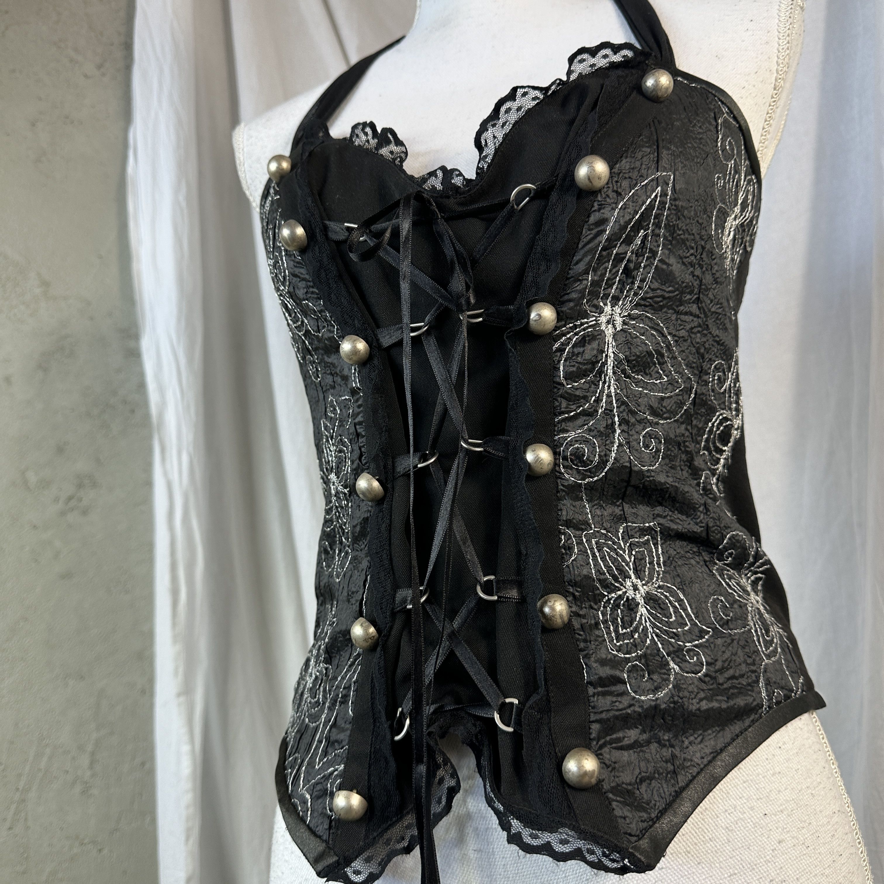 Vintage Vintage 00s Corset Top Size M / US 6-8 / IT 42-44 - 2 Thumbnail