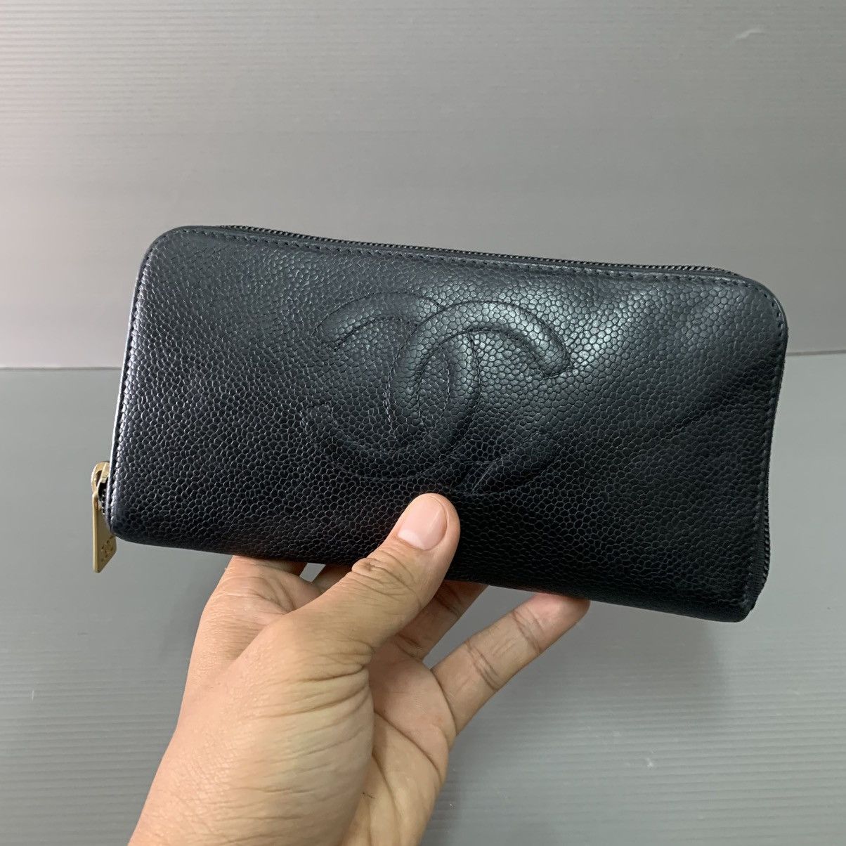 Chanel Chanel Leather Caviar Long Wallet Size ONE SIZE - 4 Thumbnail