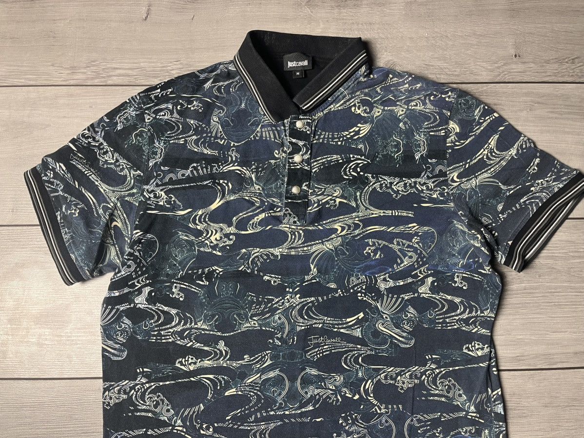 Just Cavalli Just Cavalli polos all printed size Medium Size US M / EU 48-50 / 2 - 3 Thumbnail