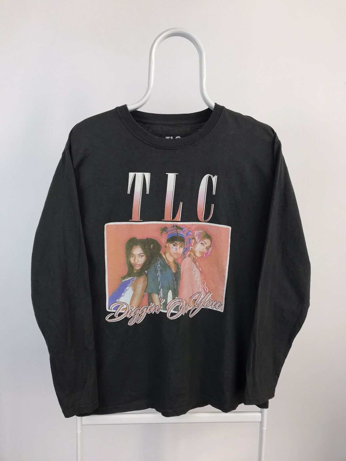 Band Tees TLC Band Big Logo Longsleeve Size US M / EU 48-50 / 2 - 1 Thumbnail