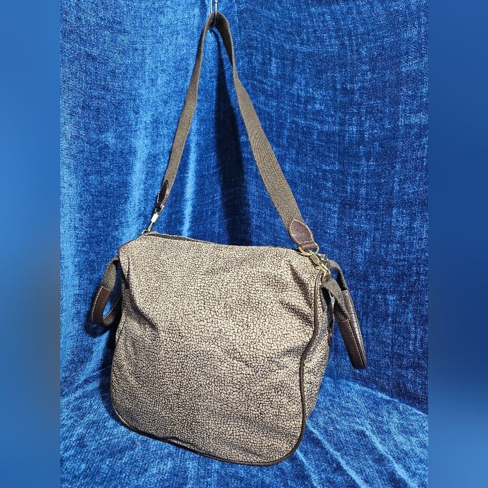 Vintage Vintage Borbonese Redwall Italia Convertible Purse Tote Han Size ONE SIZE - 2 Thumbnail
