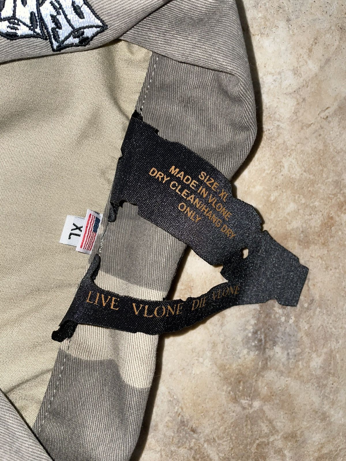 Vlone Unreleased Vlone Dice Camo Embroidered Denim Jacket Size XL Size US XL / EU 56 / 4 - 7 Thumbnail