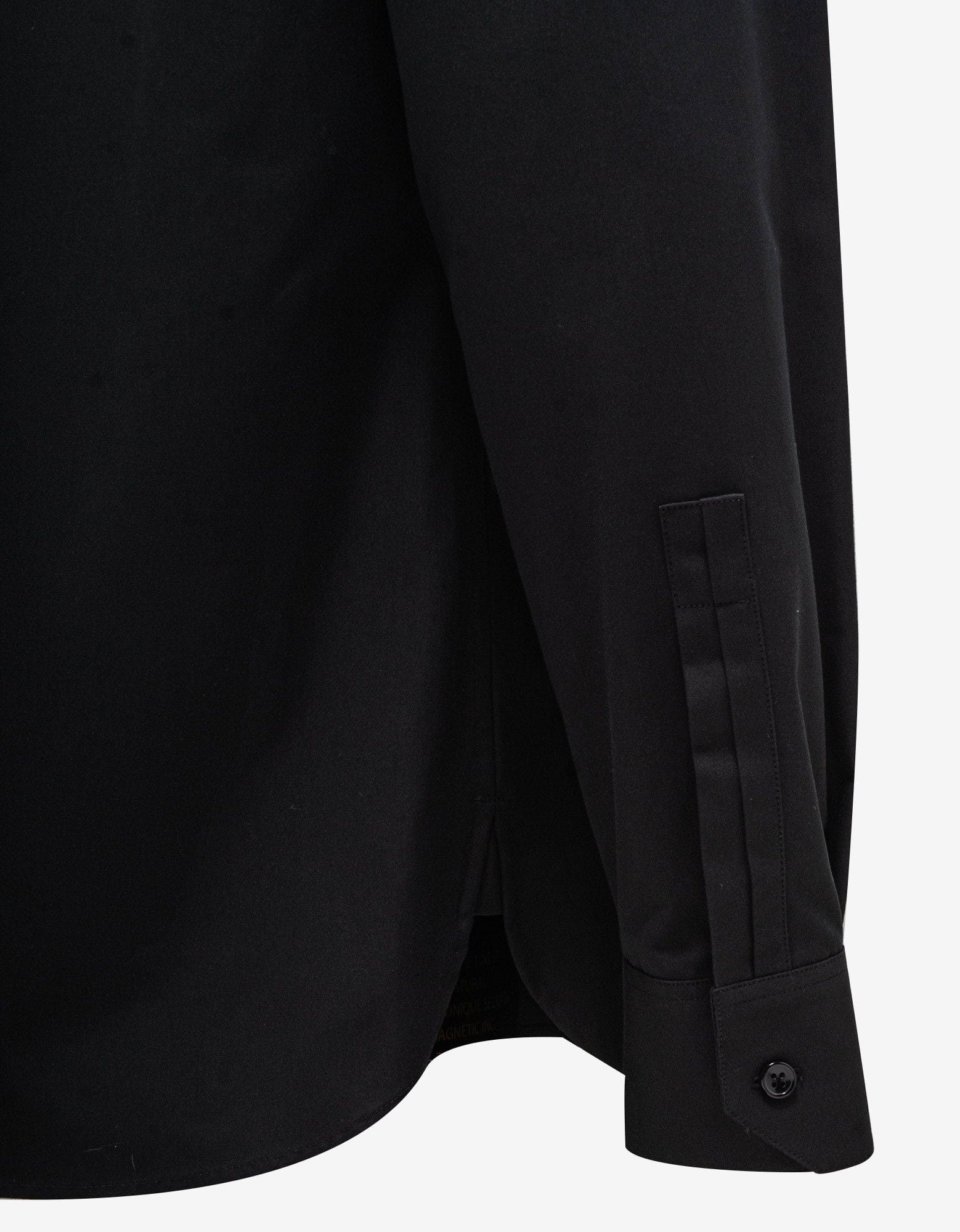 Saint Laurent Paris Black Slim Shirt SIZE 41 Size US L / EU 52-54 / 3 - 3 Thumbnail
