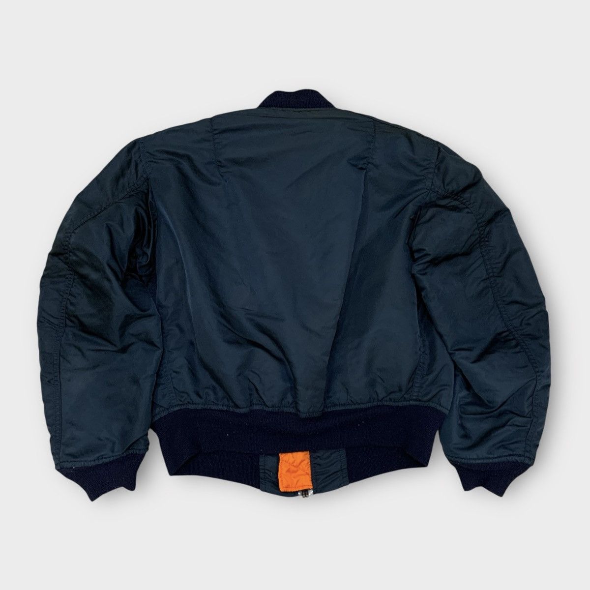 Alpha Industries VINTAGE 1990s USAF MA 1 FLIGHT BOMBER JACKET REVERSIBLE Size US M / EU 48-50 / 2 - 4 Thumbnail