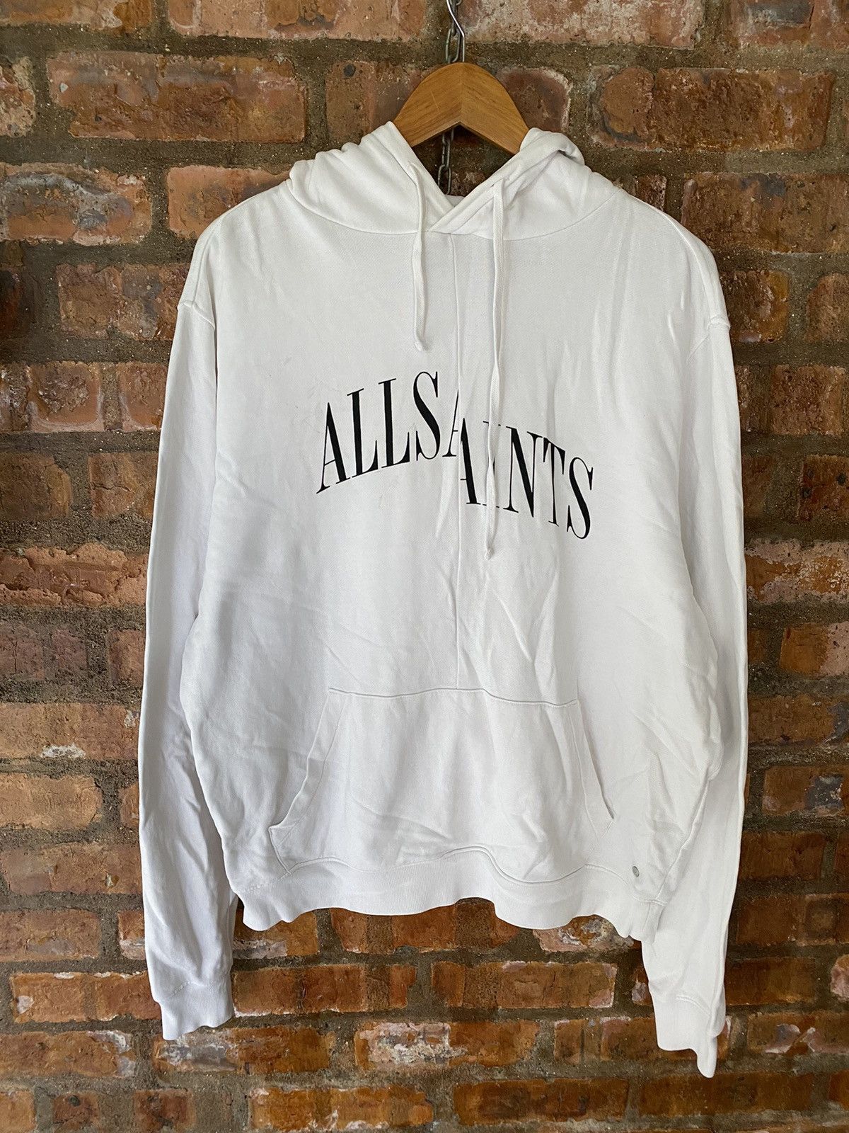 Allsaints Iconic Split Logo hoodue Size US M / EU 48-50 / 2 - 2 Thumbnail