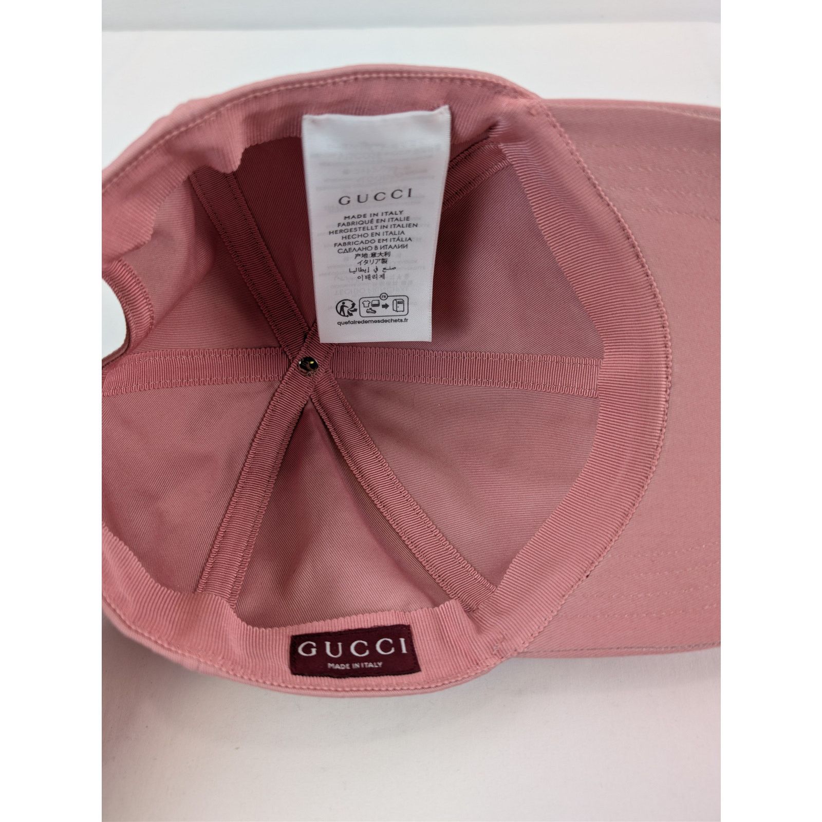 Gucci o1rshd1 Size: L / Pecchi Baseball Cap / Hat in Rose Charm Size ONE SIZE - 9 Thumbnail