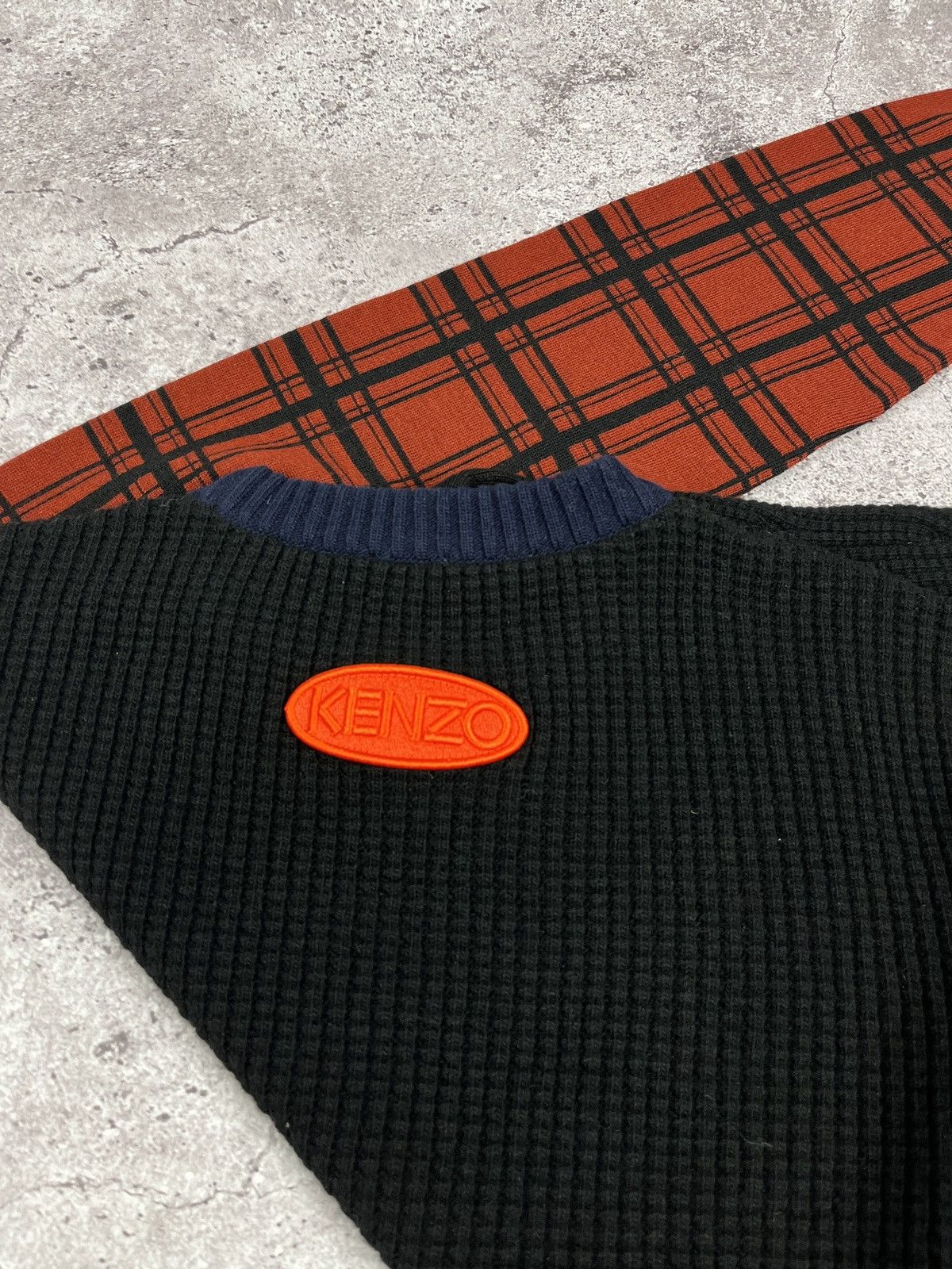Kenzo Kenzo Logo Wool Sweater Size US XXL / EU 58 / 5 - 4 Thumbnail