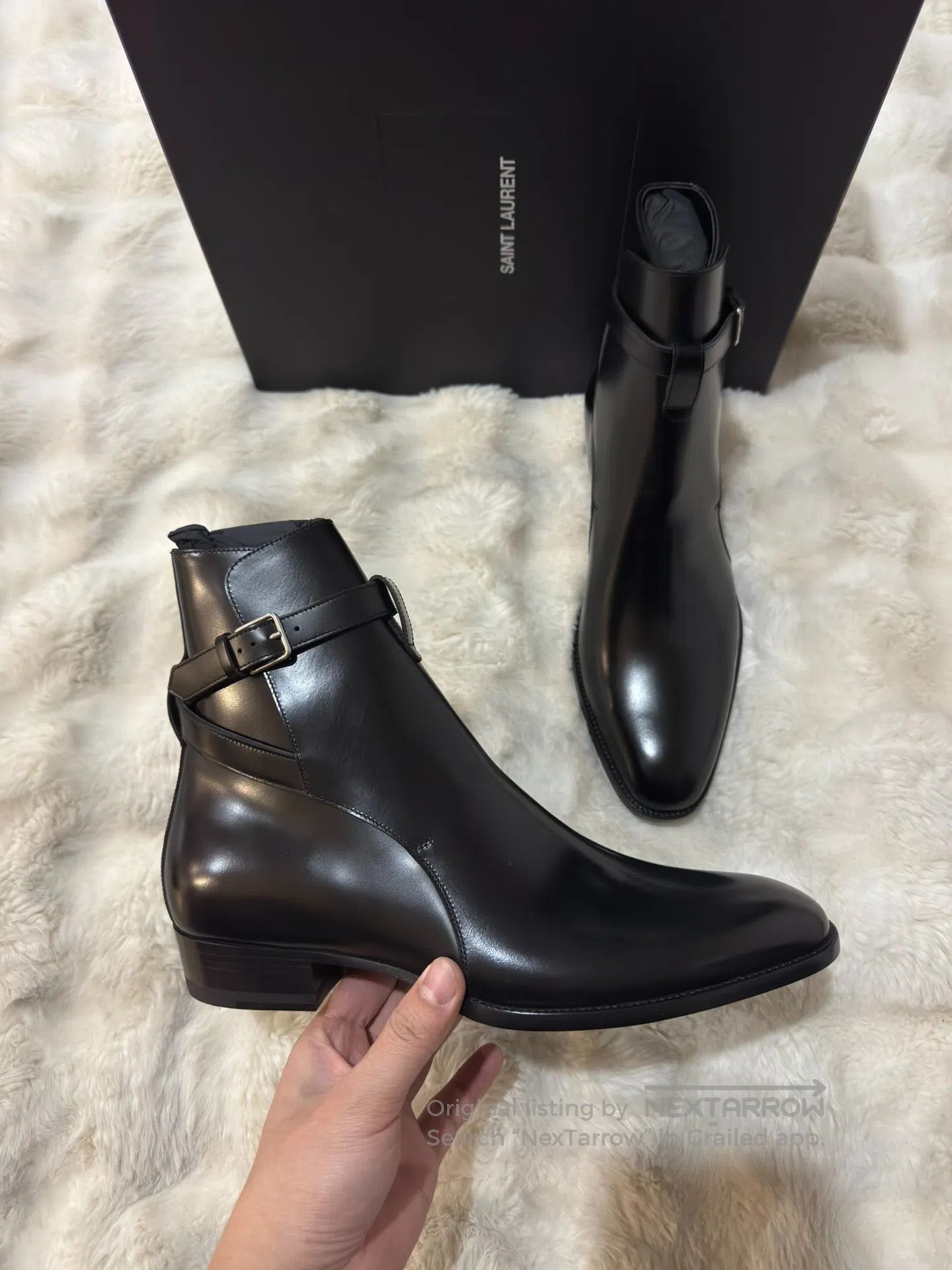 Saint Laurent Paris Saint Laurent Paris Men's Boots| Size US 9 / EU 42 - 2 Thumbnail