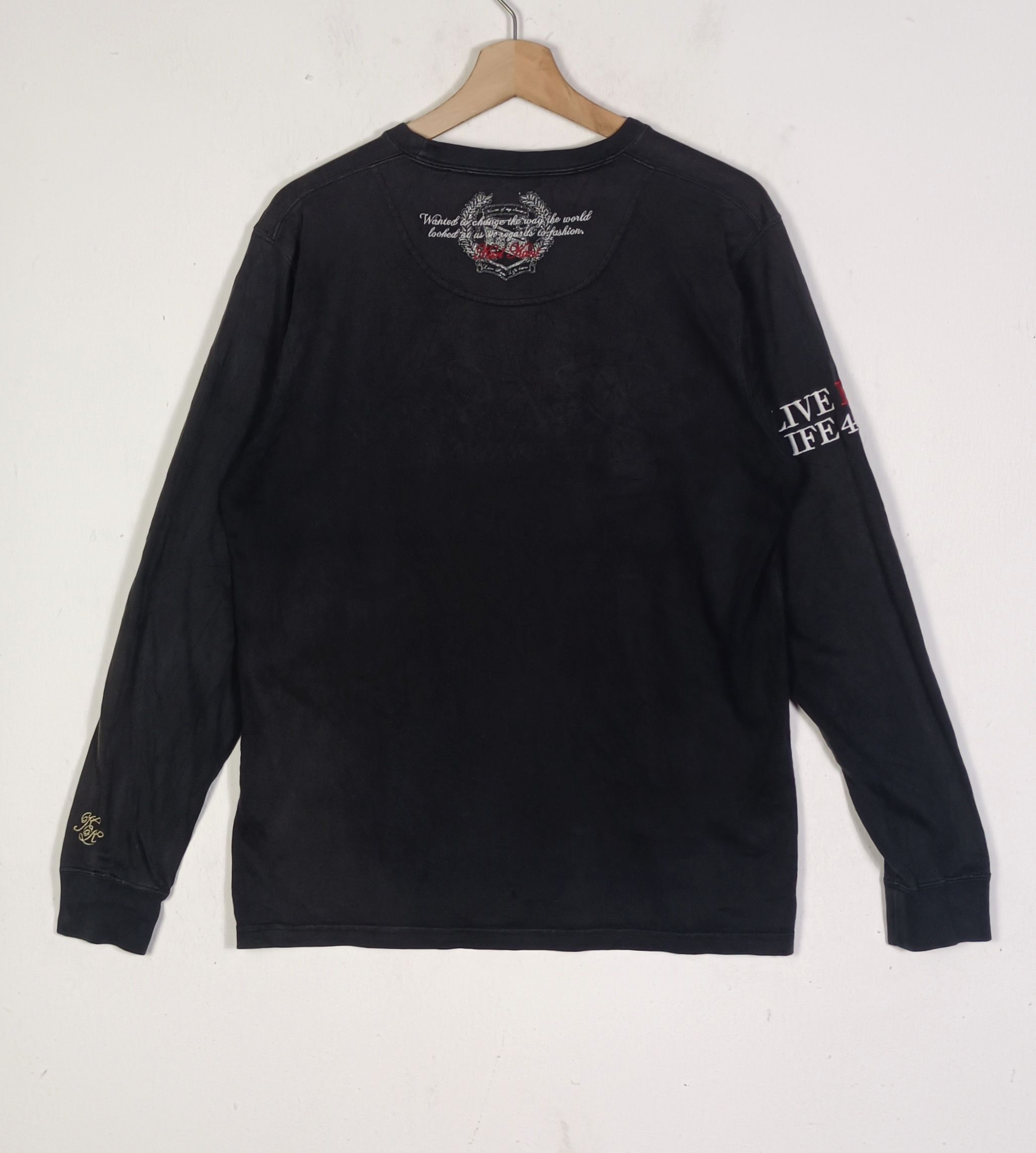 Japanese Brand × Karl Kani Karl Kani "Live Kani Life 4 Ever" Embroidered Logo Size US M / EU 48-50 / 2 - 2 Thumbnail