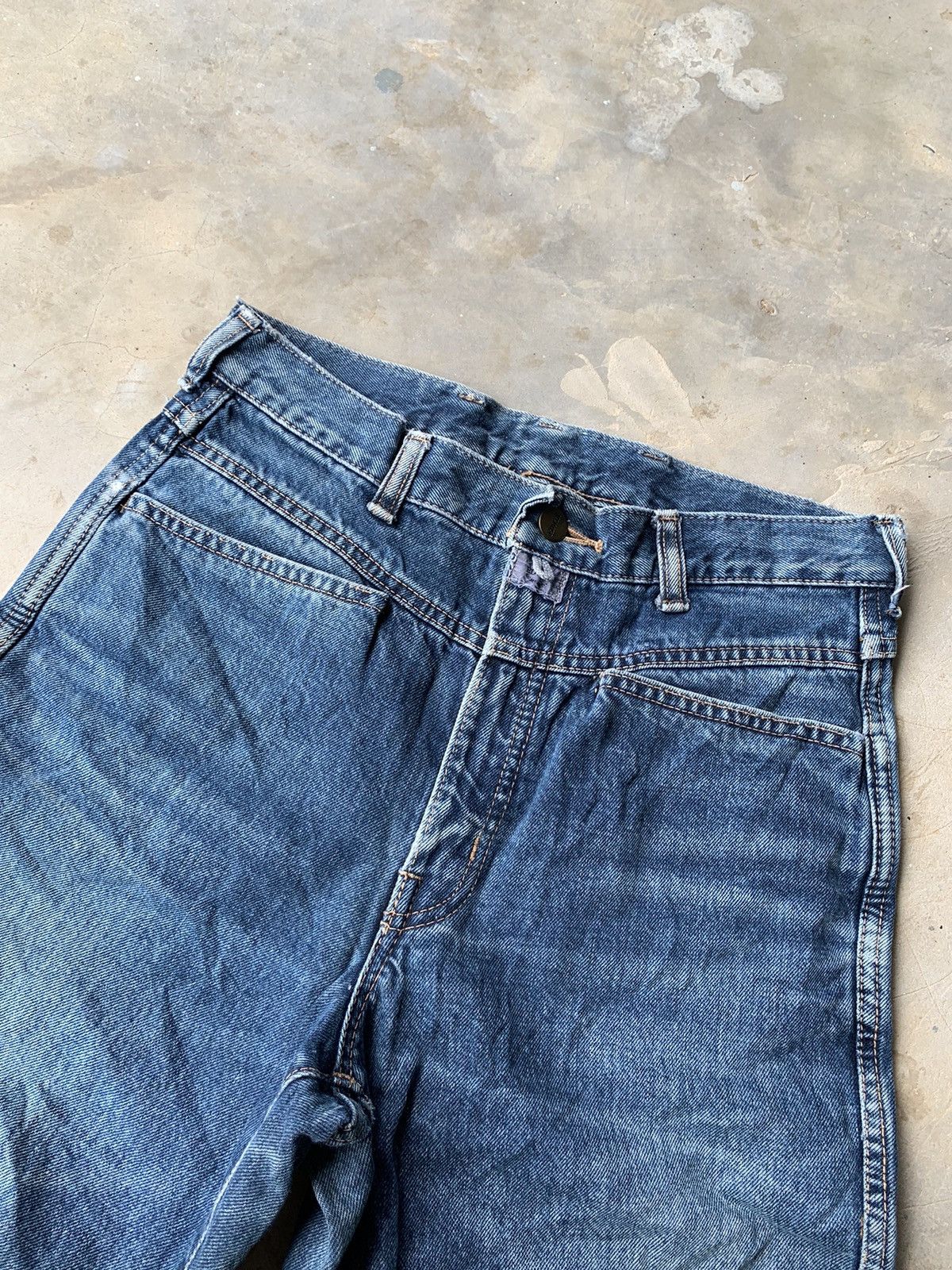 Edwin × Vintage VINTAGE EDWIN DISTRESSED DENIM Size US 28 / EU 44 - 3 Thumbnail