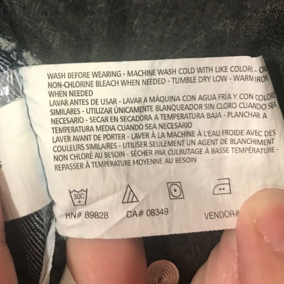 Gloria Vanderbilt Gloria Vanderbilt Amanda Black Denim High-Rise Jean 18W Size 40" / US 18 - 6 Thumbnail