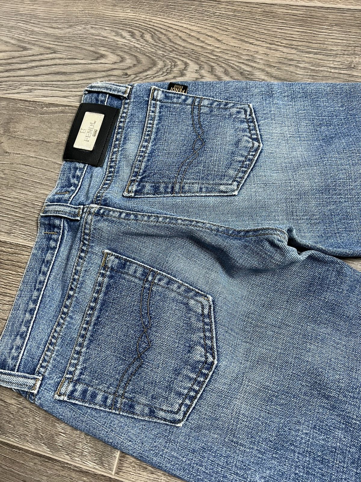 Fendi Vintage Fendi jeans bootcut washed denim 80s Size 27" / US 4 / IT 40 - 8 Thumbnail